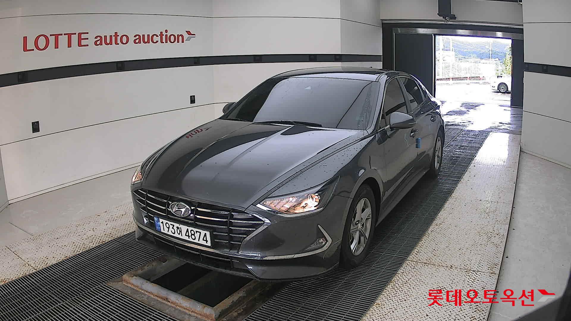 Hyundai Sonata 2022 Nocturne Grey Metallic из Кореи