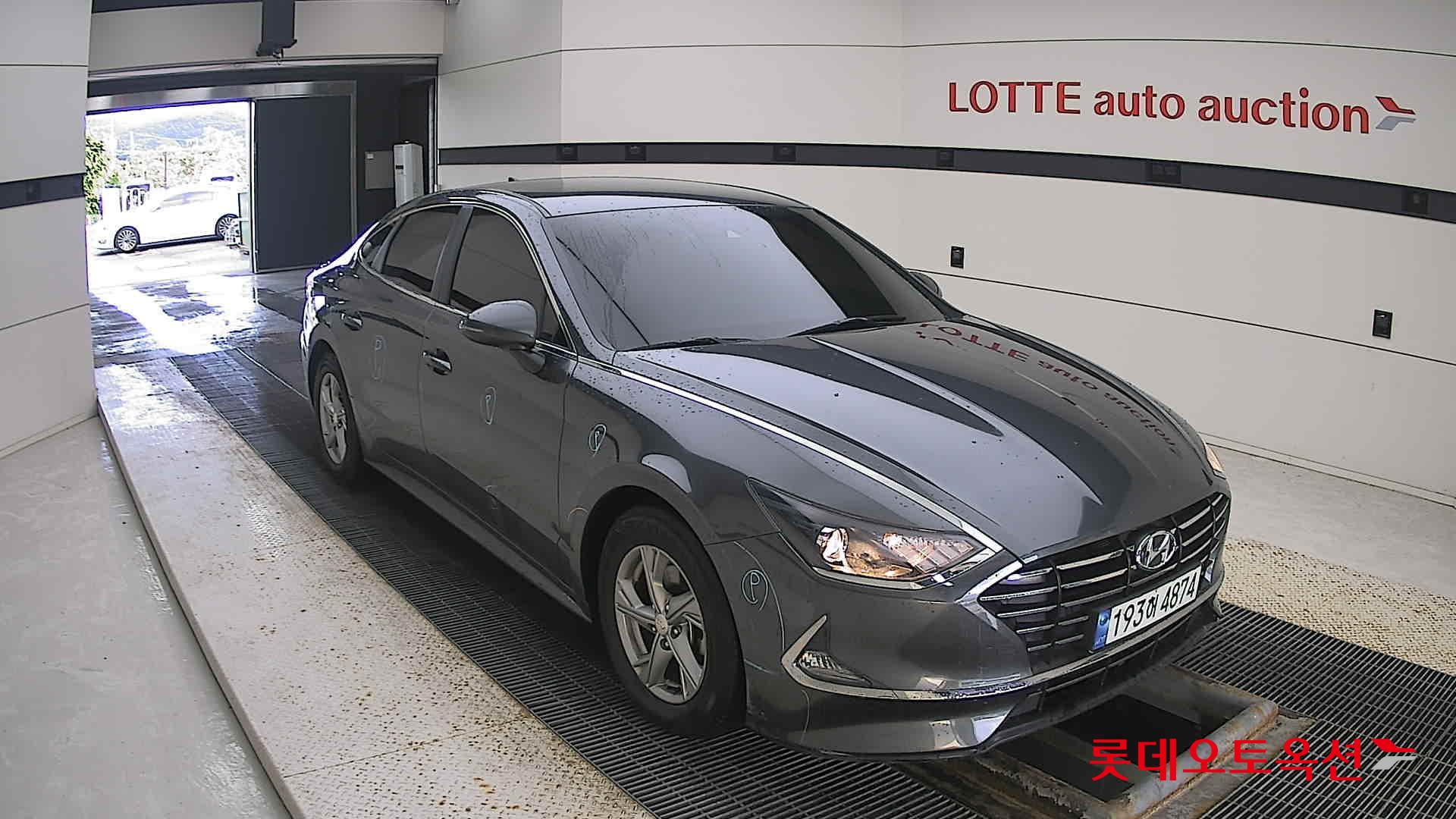 Hyundai Sonata 2022 Nocturne Grey Metallic из Кореи, фото 2