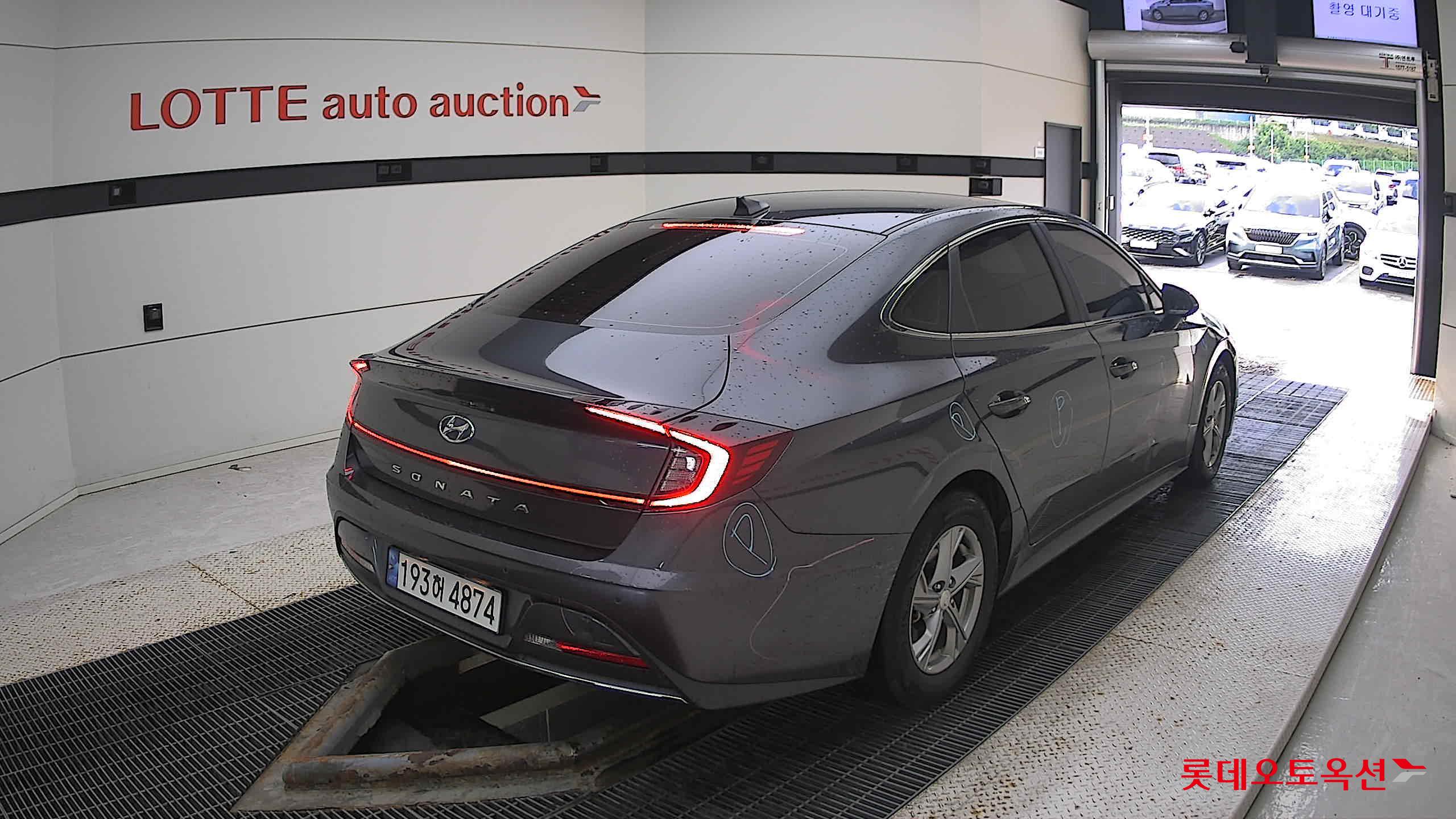 Hyundai Sonata 2022 Nocturne Grey Metallic из Кореи, фото 4