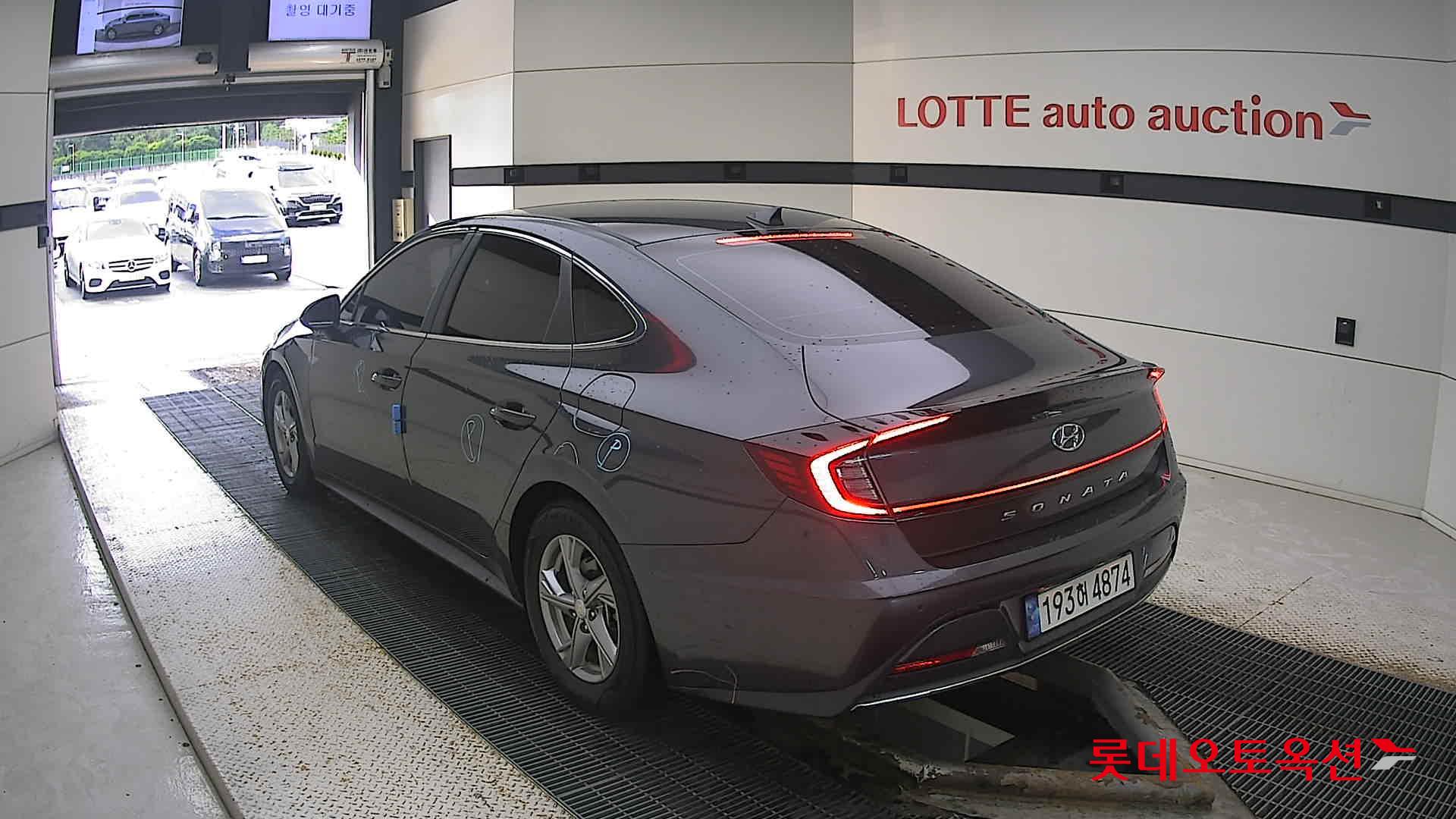 Hyundai Sonata 2022 Nocturne Grey Metallic из Кореи, фото 6