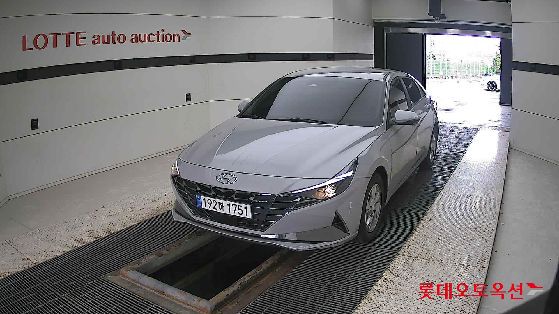 Hyundai Avante 2023 Cyber Grey Metallic из Кореи