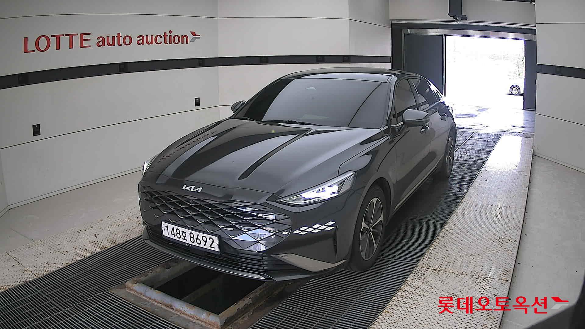 Kia K8 Hybrid 2022 Interstellagray из Кореи