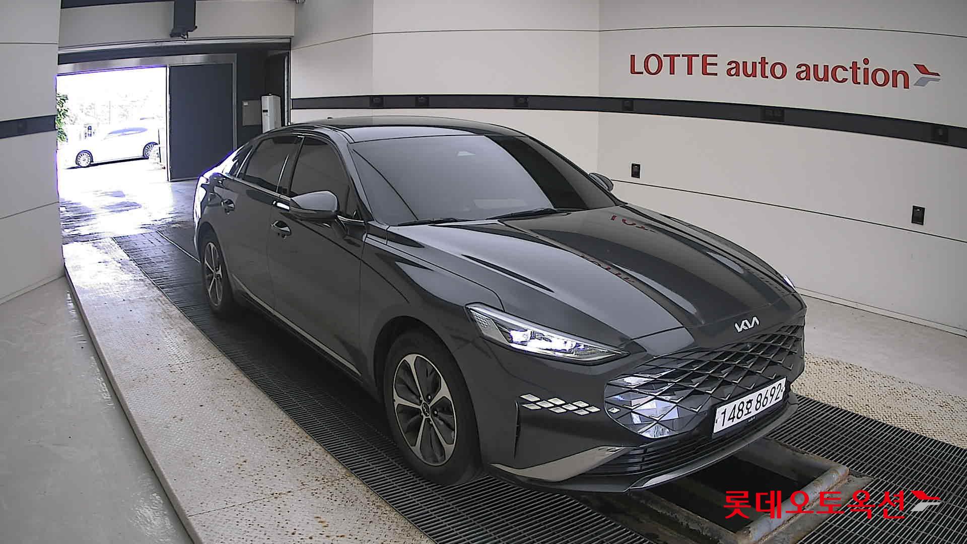 Kia K8 Hybrid 2022 Interstellagray из Кореи, фото 2