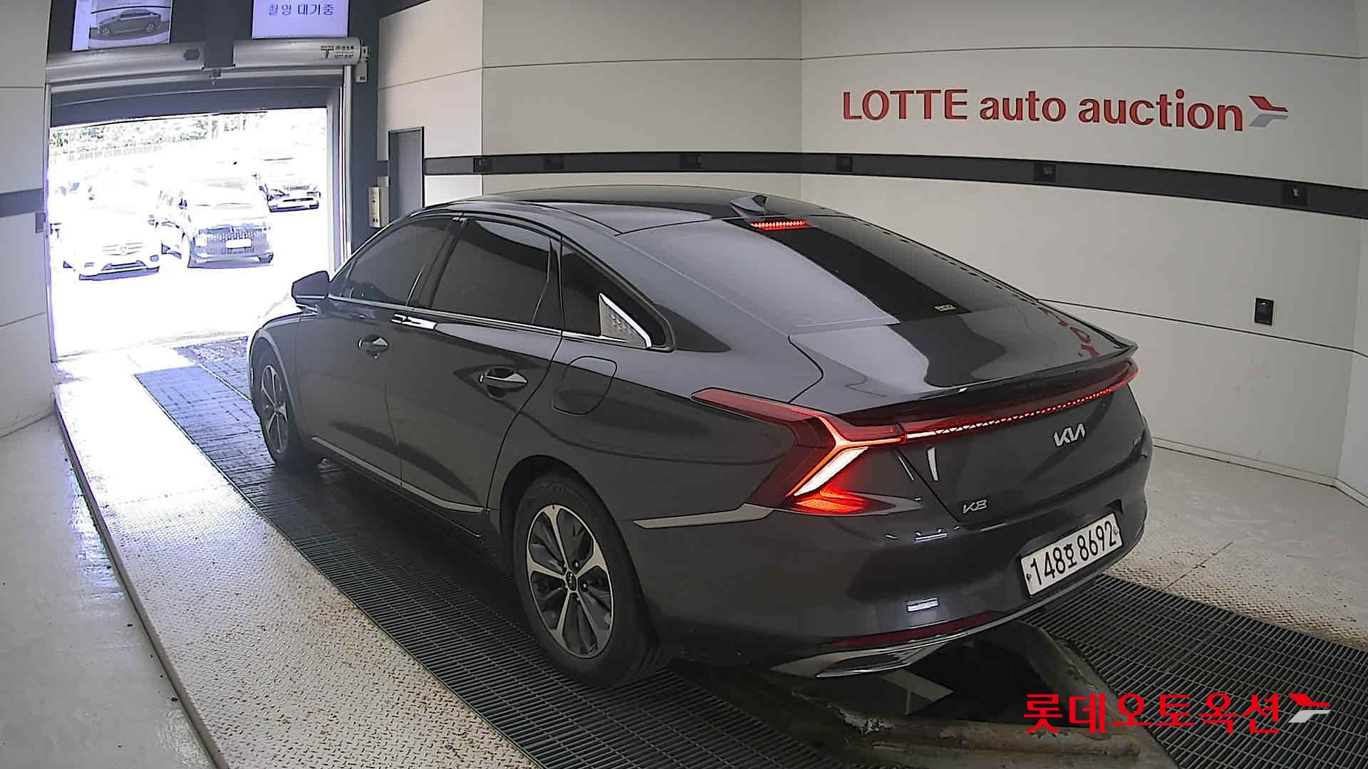 Kia K8 Hybrid 2022 Interstellagray из Кореи, фото 6