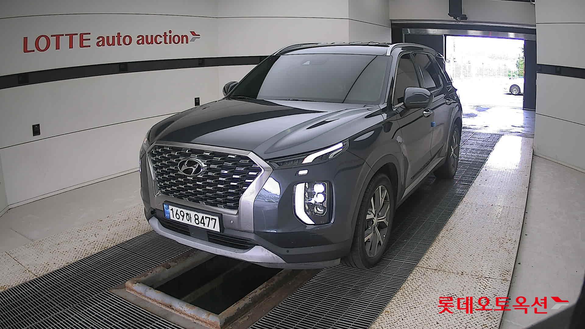 Hyundai Palisade 2022 Graphite Grey Metallic из Кореи