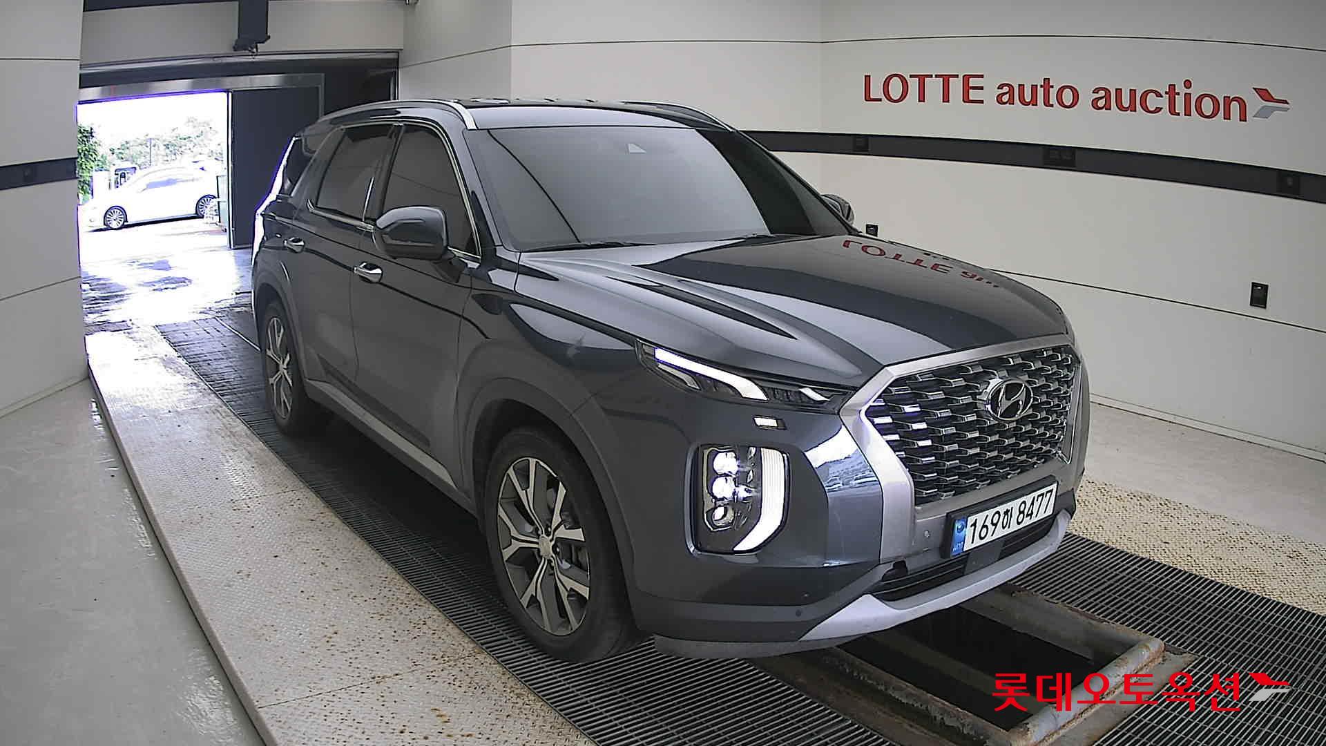 Hyundai Palisade 2022 Graphite Grey Metallic из Кореи, фото 2