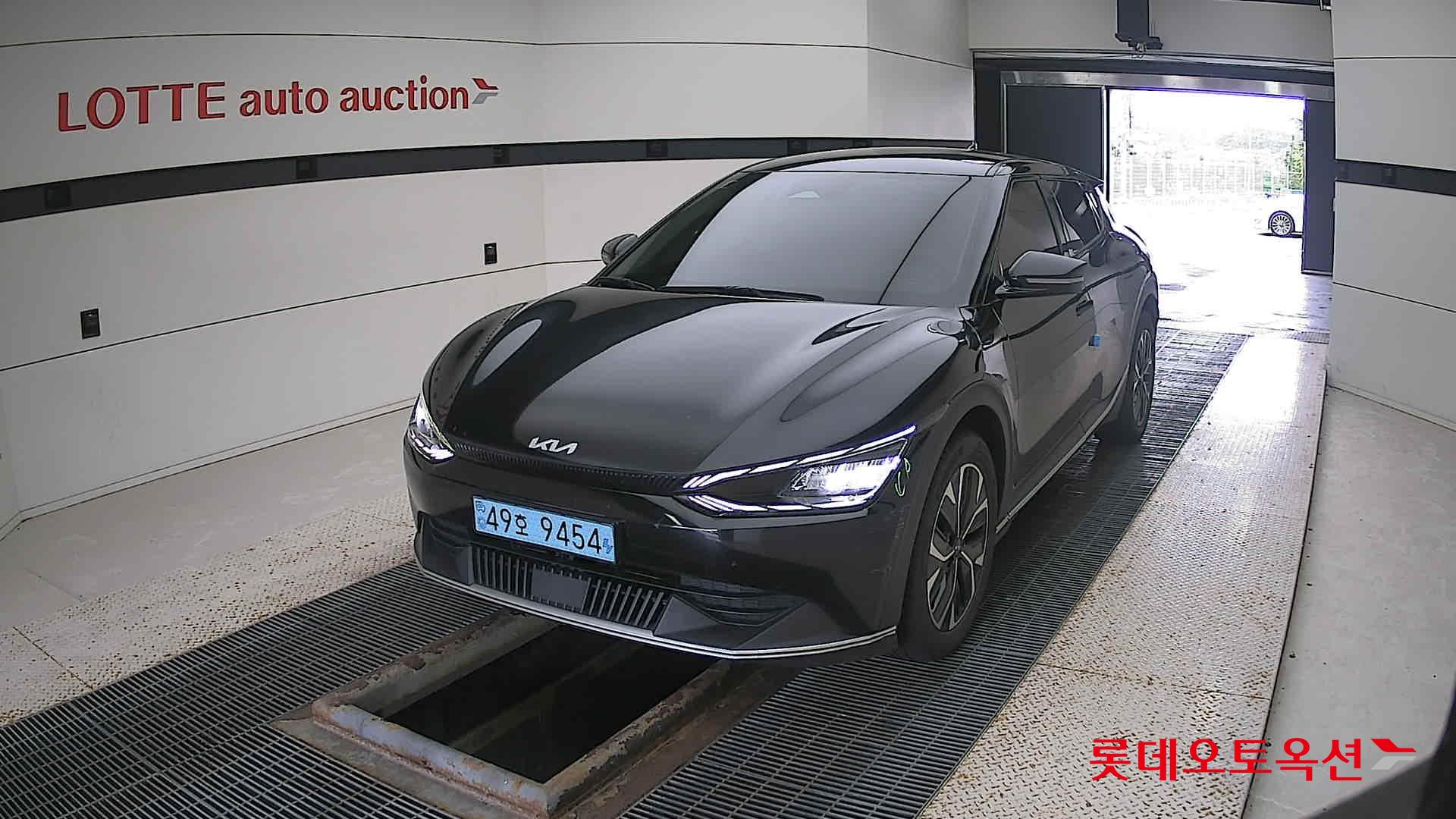 Kia EV6 2022 Aurora Black Pearl из Кореи