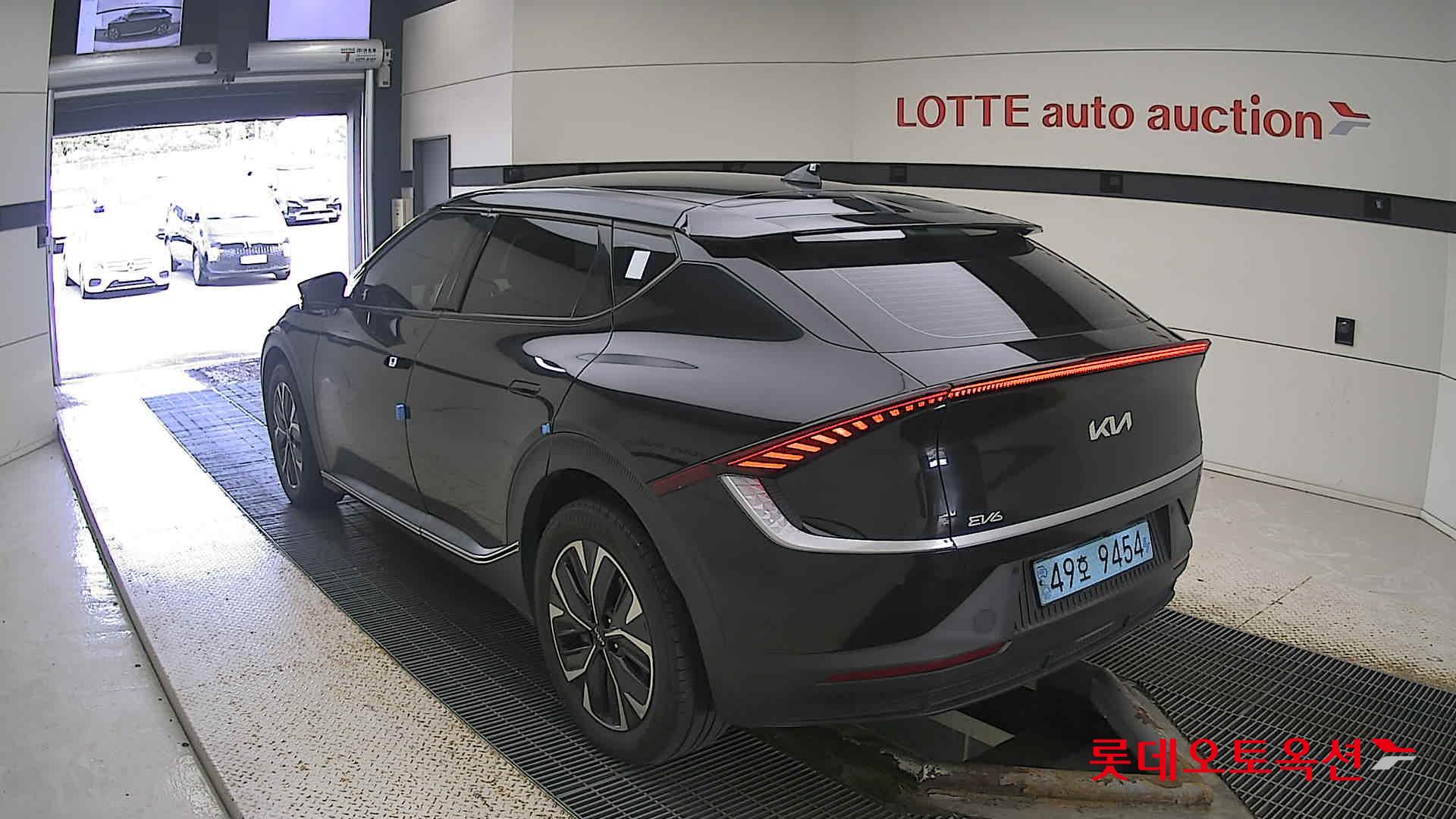 Kia EV6 2022 Aurora Black Pearl из Кореи, фото 6