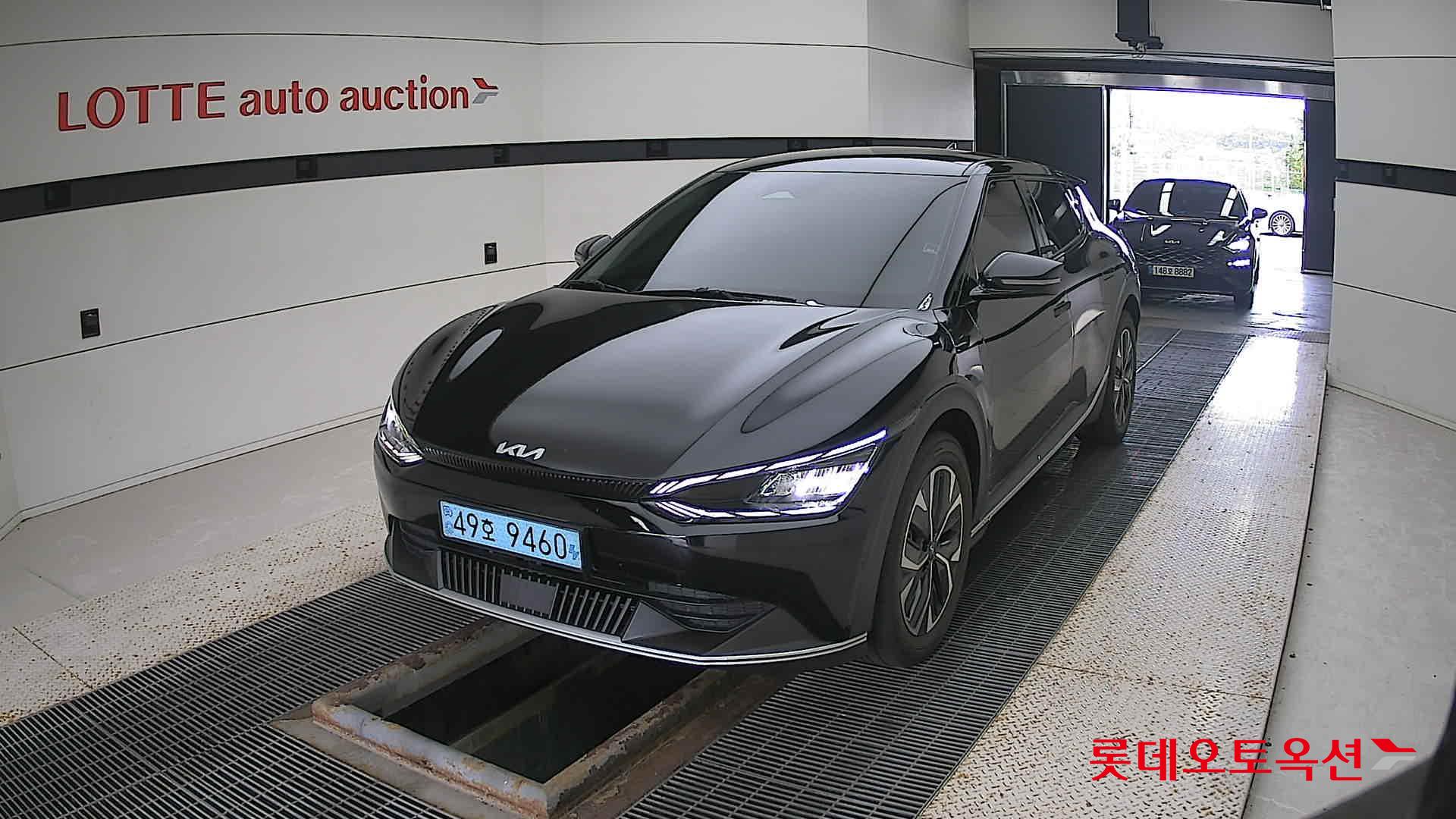 Kia EV6 2022 Aurora Black Pearl из Кореи