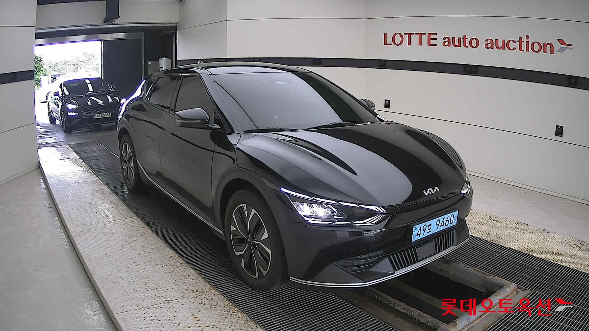 Kia EV6 2022 Aurora Black Pearl из Кореи, фото 2