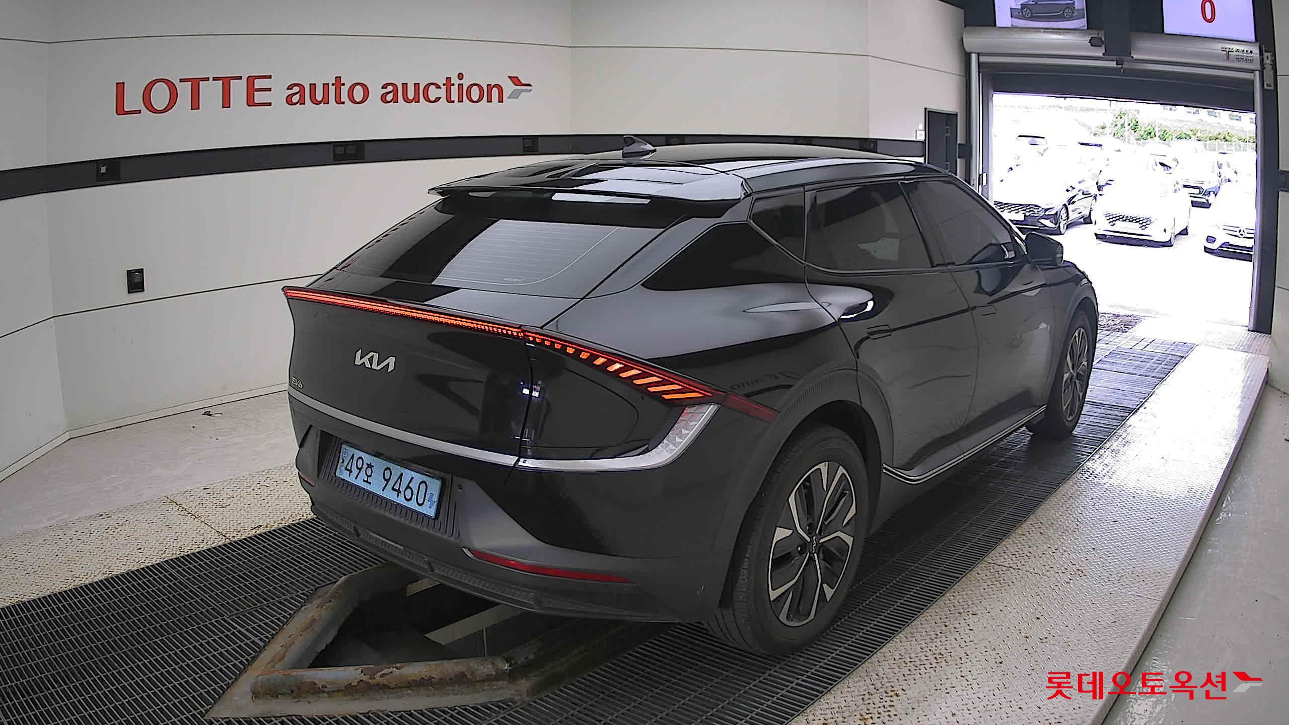 Kia EV6 2022 Aurora Black Pearl из Кореи, фото 4