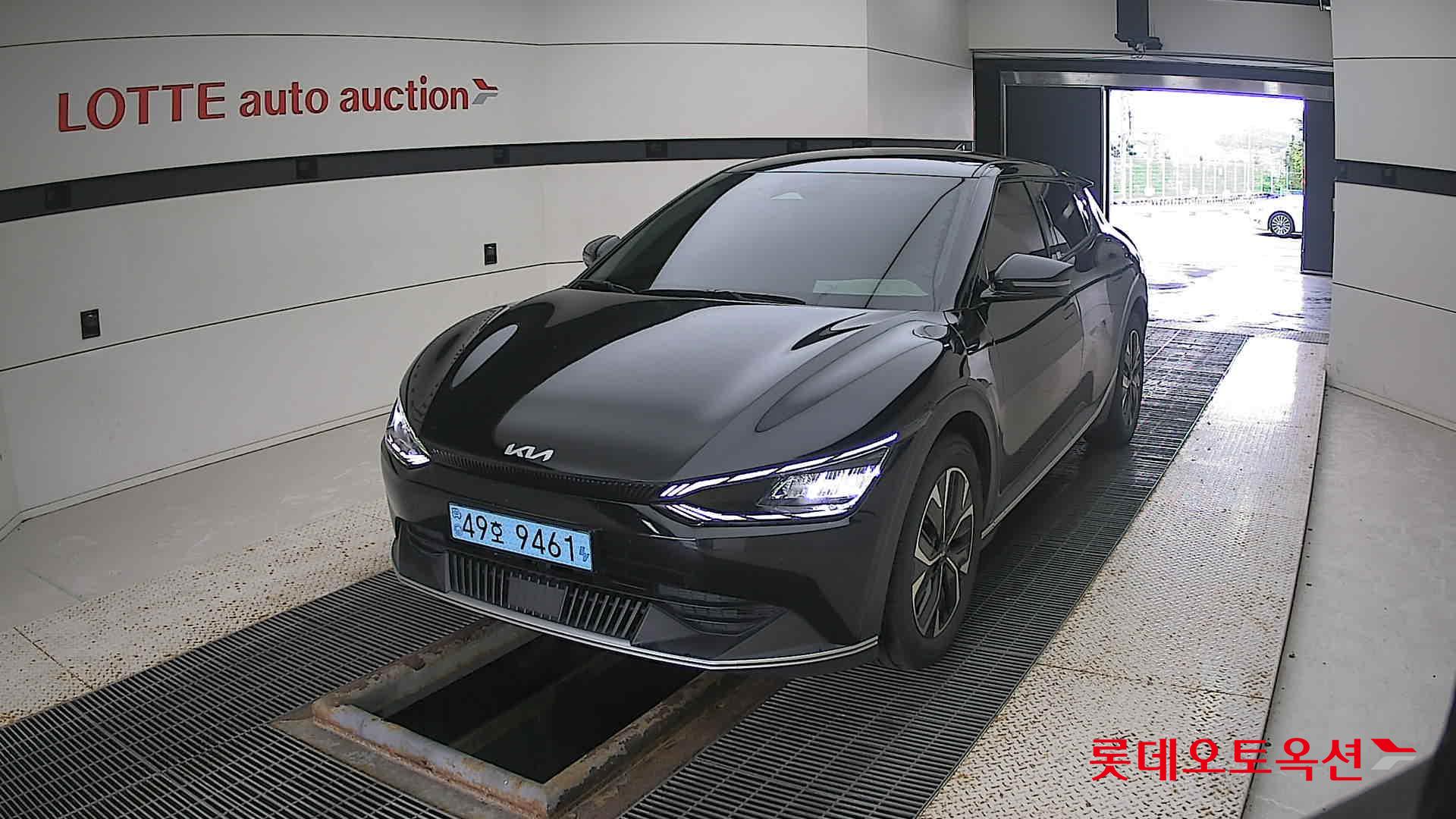 Kia EV6 2022 Aurora Black Pearl из Кореи