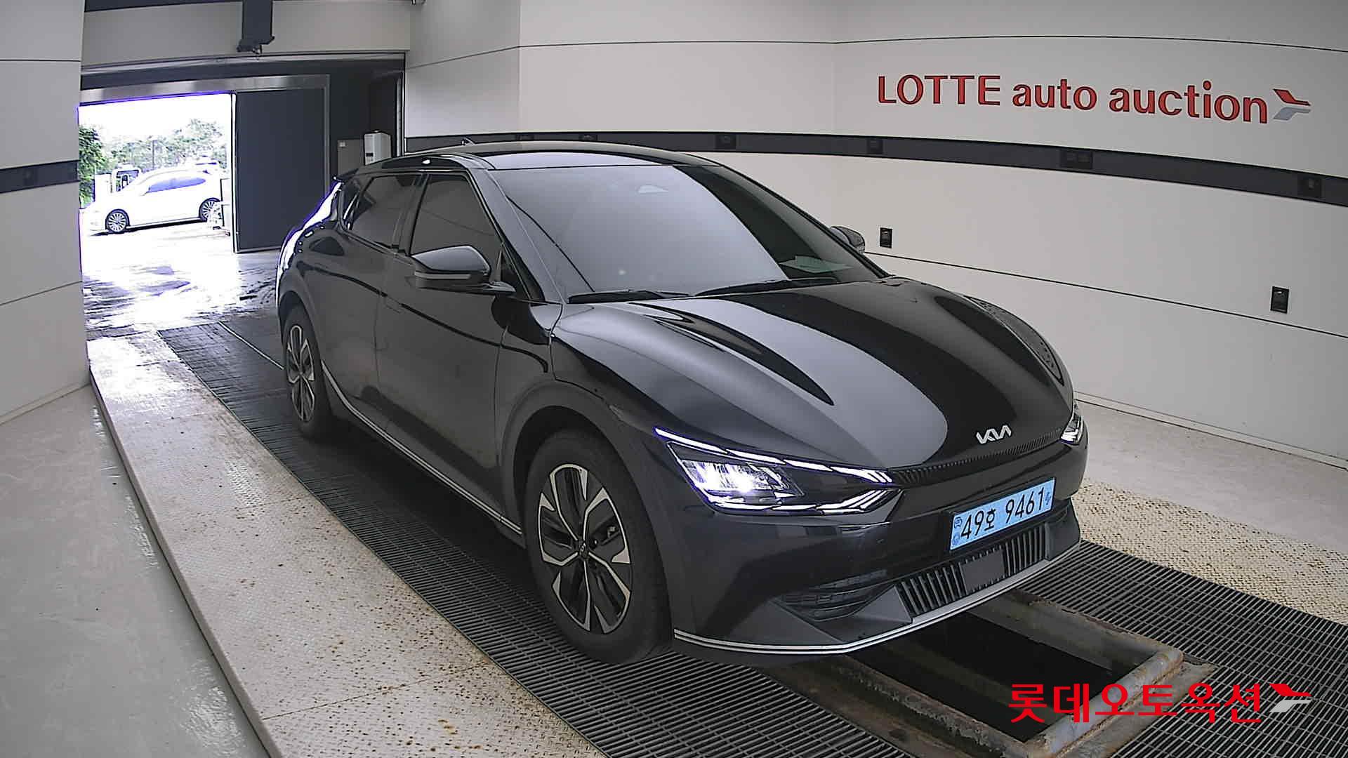 Kia EV6 2022 Aurora Black Pearl из Кореи, фото 2