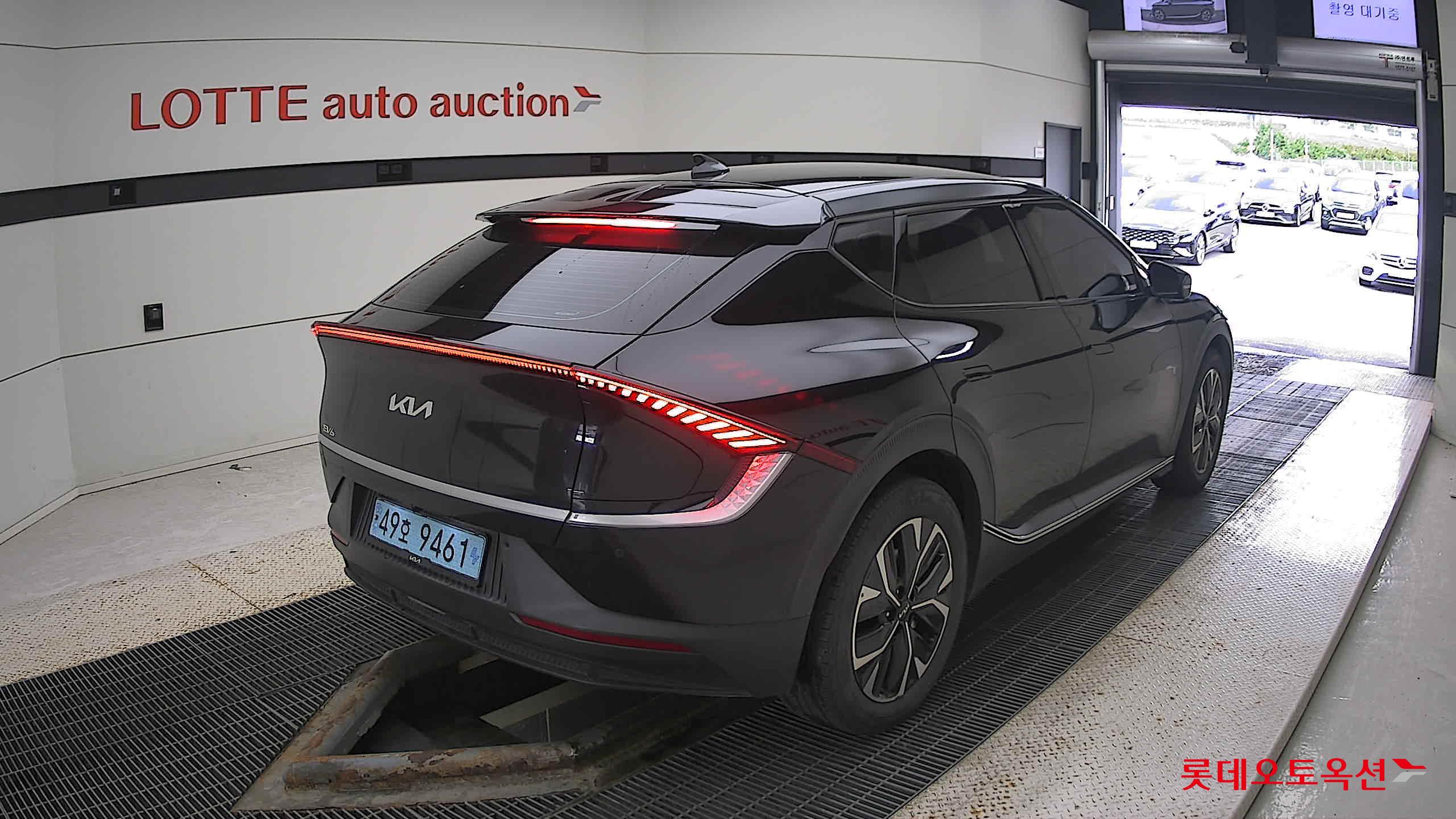 Kia EV6 2022 Aurora Black Pearl из Кореи, фото 4