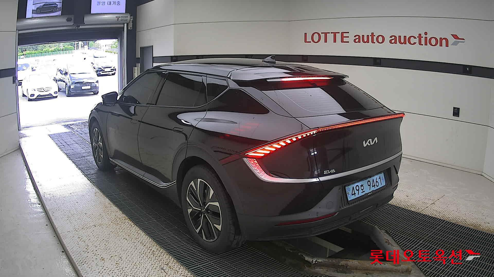 Kia EV6 2022 Aurora Black Pearl из Кореи, фото 6