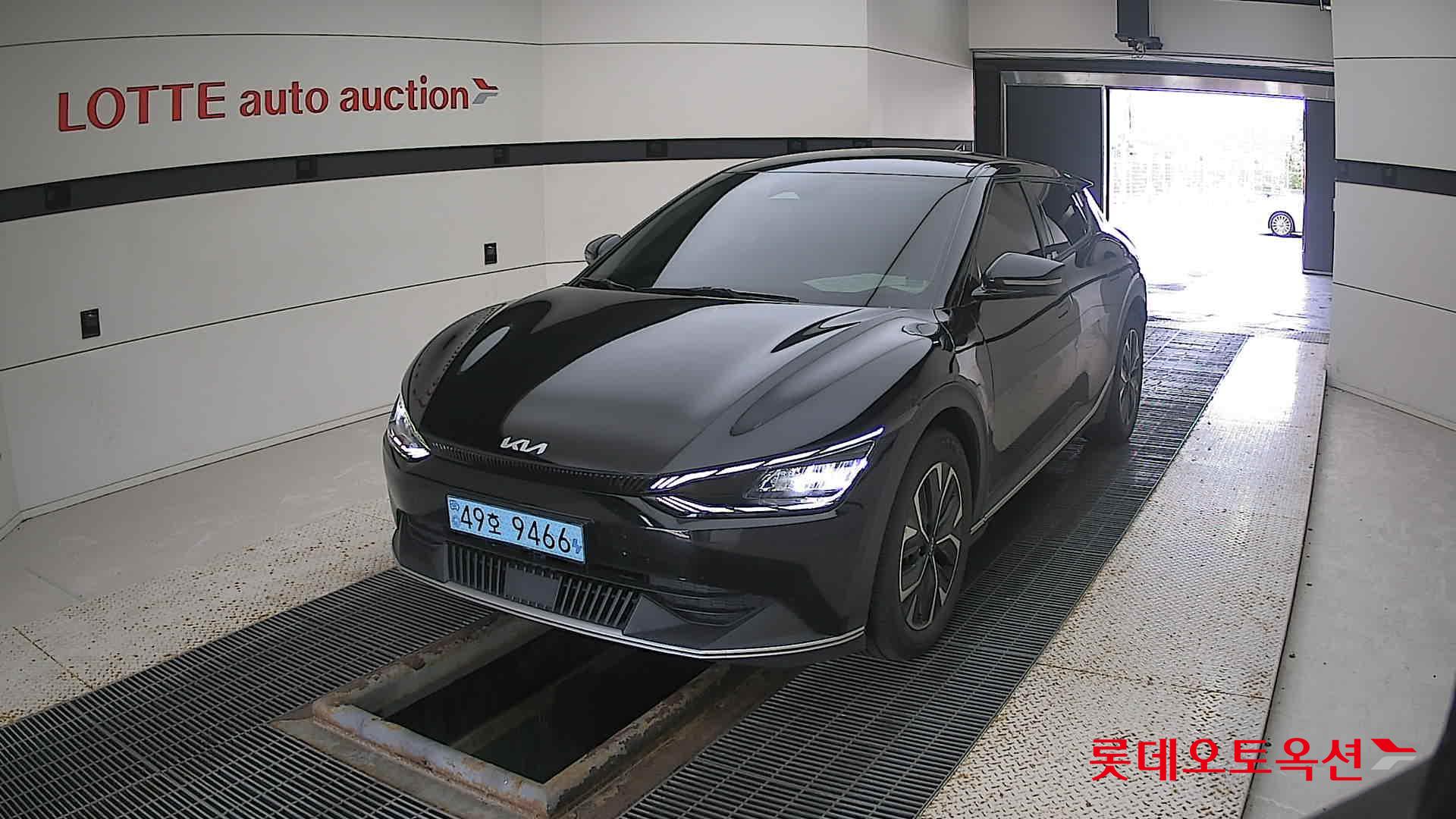 Kia EV6 2022 Aurora Black Pearl из Кореи