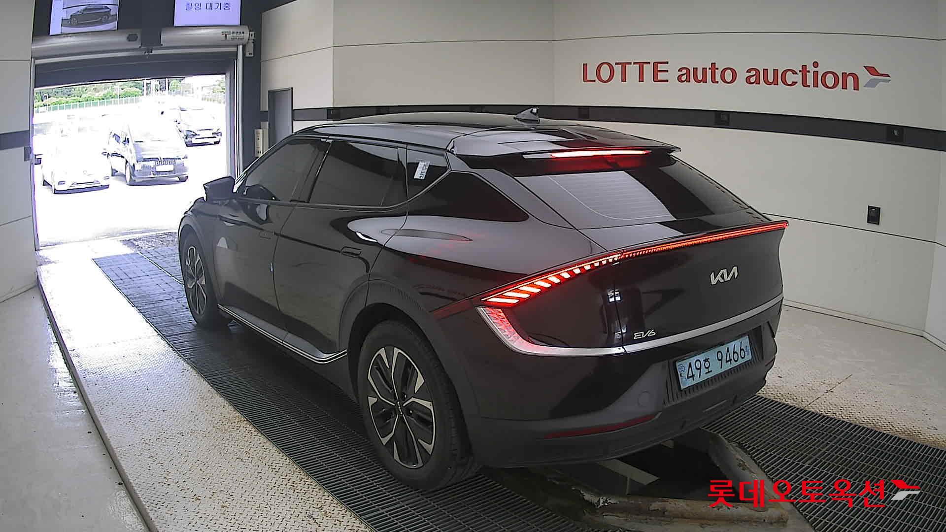 Kia EV6 2022 Aurora Black Pearl из Кореи, фото 6