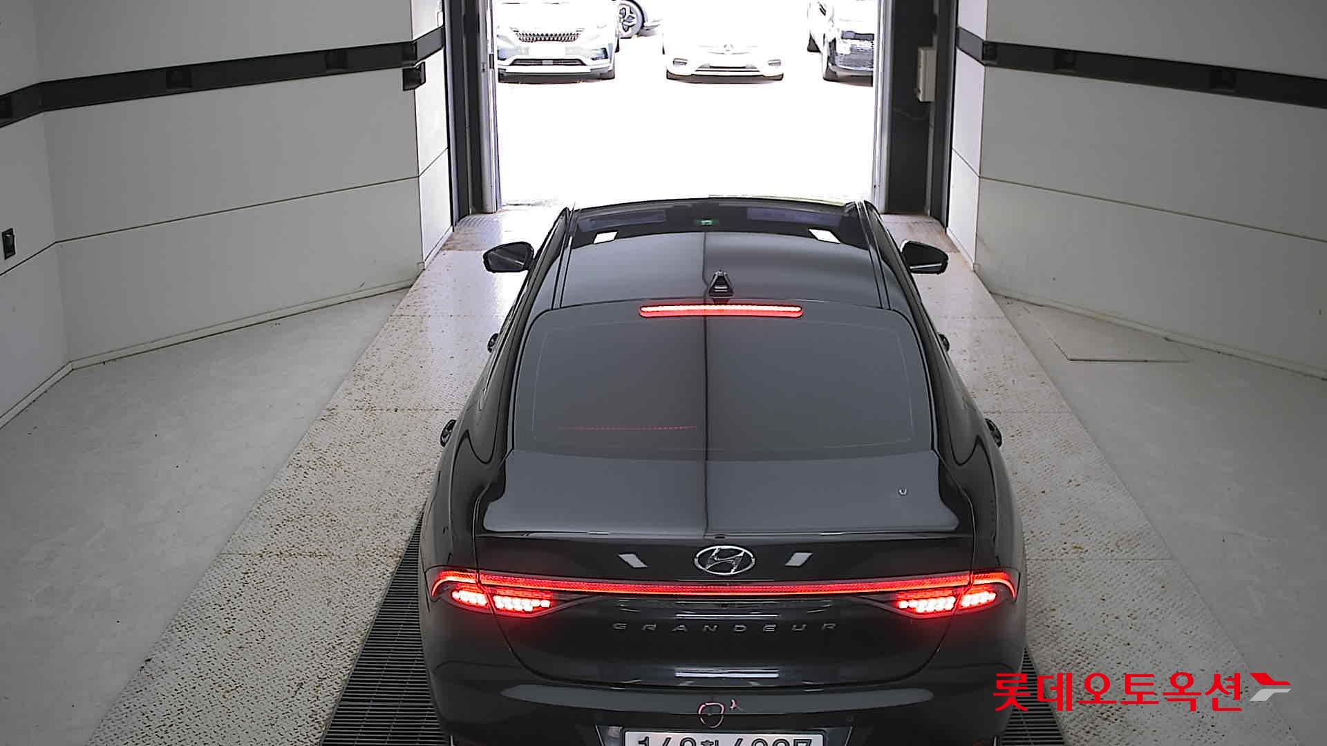 Hyundai Grandeur Hybrid 2021 Black Forest из Кореи, фото 5