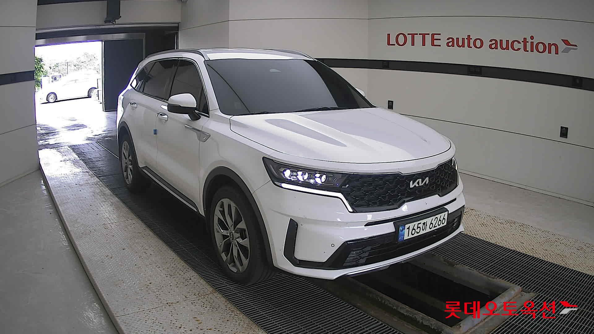 Kia Sorento 2022 Snow White Pearl (optional) из Кореи, фото 2