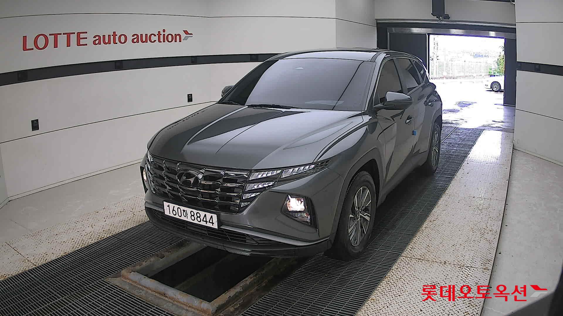 Hyundai Tucson Hybrid 2021 Amazon Grey Metallic из Кореи