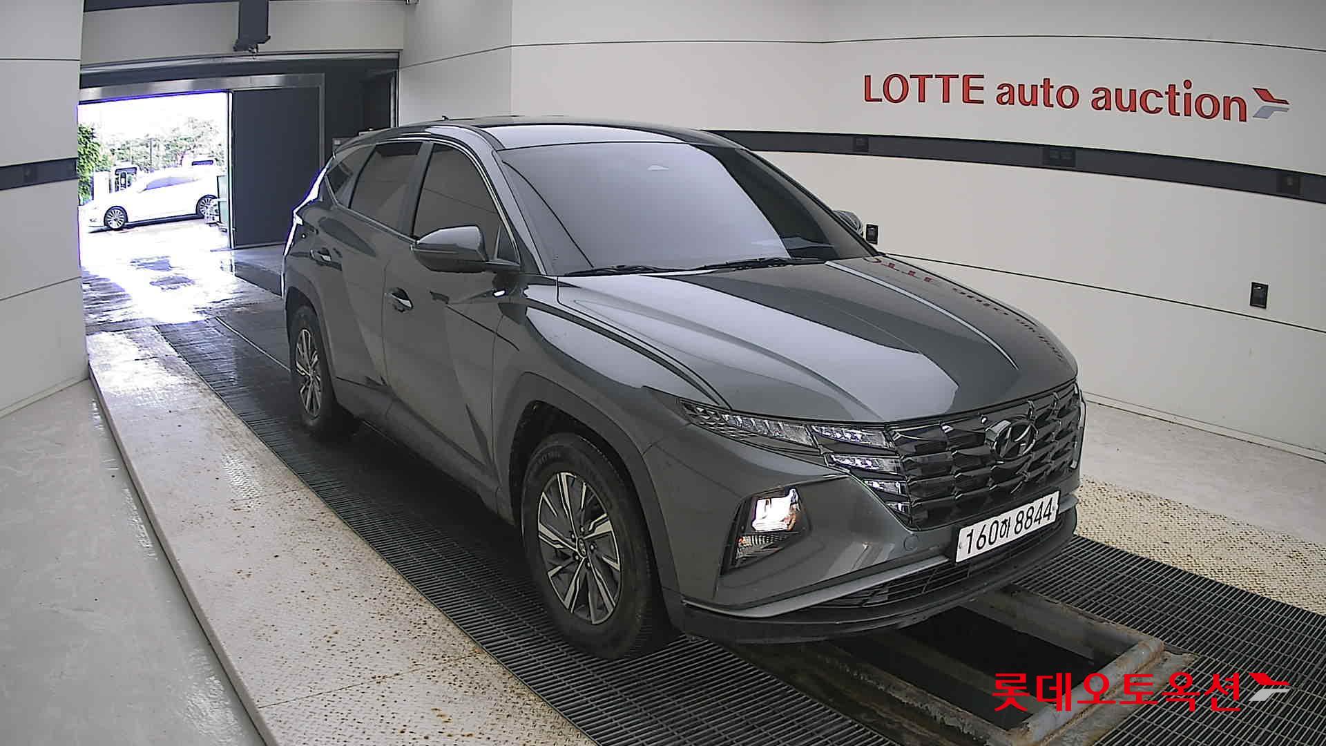 Hyundai Tucson Hybrid 2021 Amazon Grey Metallic из Кореи, фото 2
