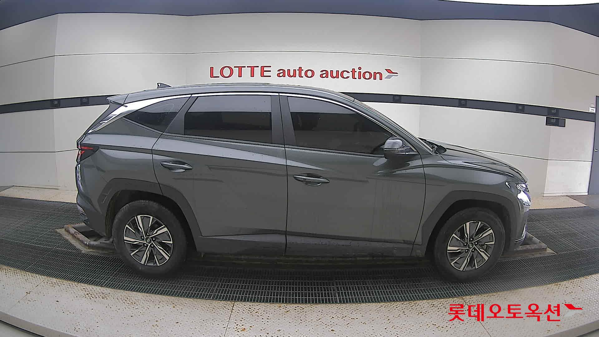 Hyundai Tucson Hybrid 2021 Amazon Grey Metallic из Кореи, фото 3