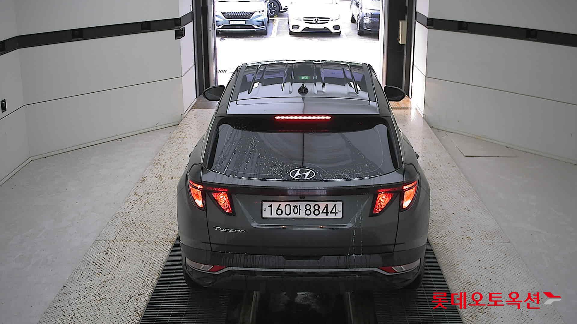 Hyundai Tucson Hybrid 2021 Amazon Grey Metallic из Кореи, фото 5