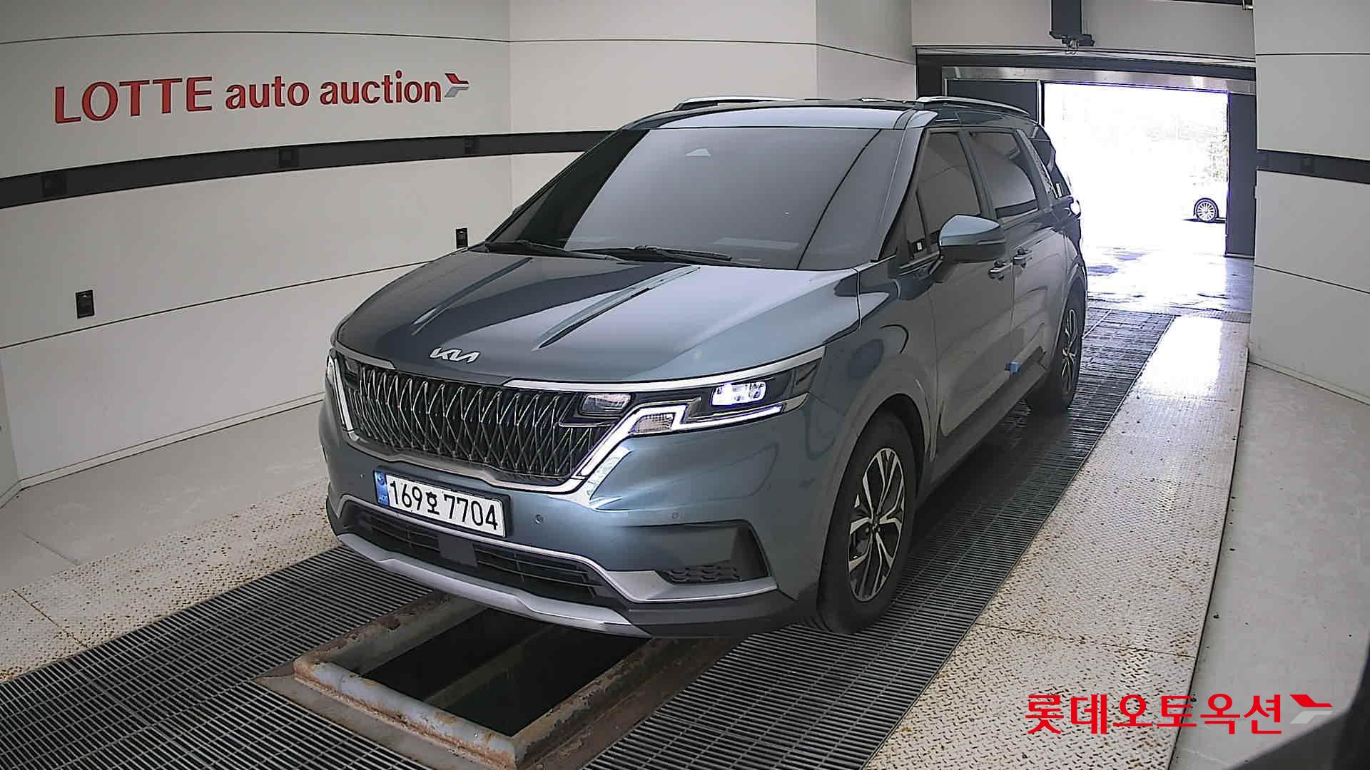 Kia Carnival 2023 Astra Blue из Кореи