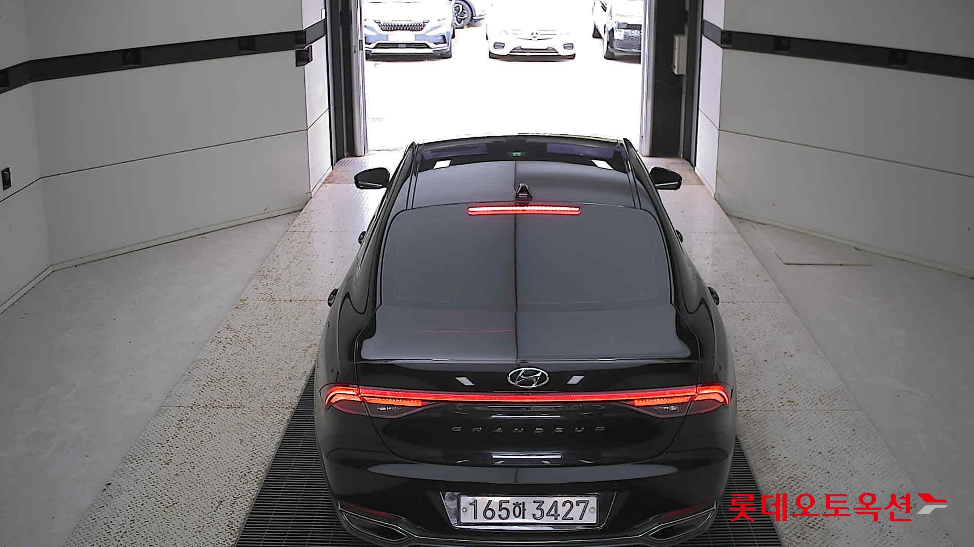 Hyundai Grandeur Hybrid 2022 Midnight Black Pearl из Кореи, фото 5