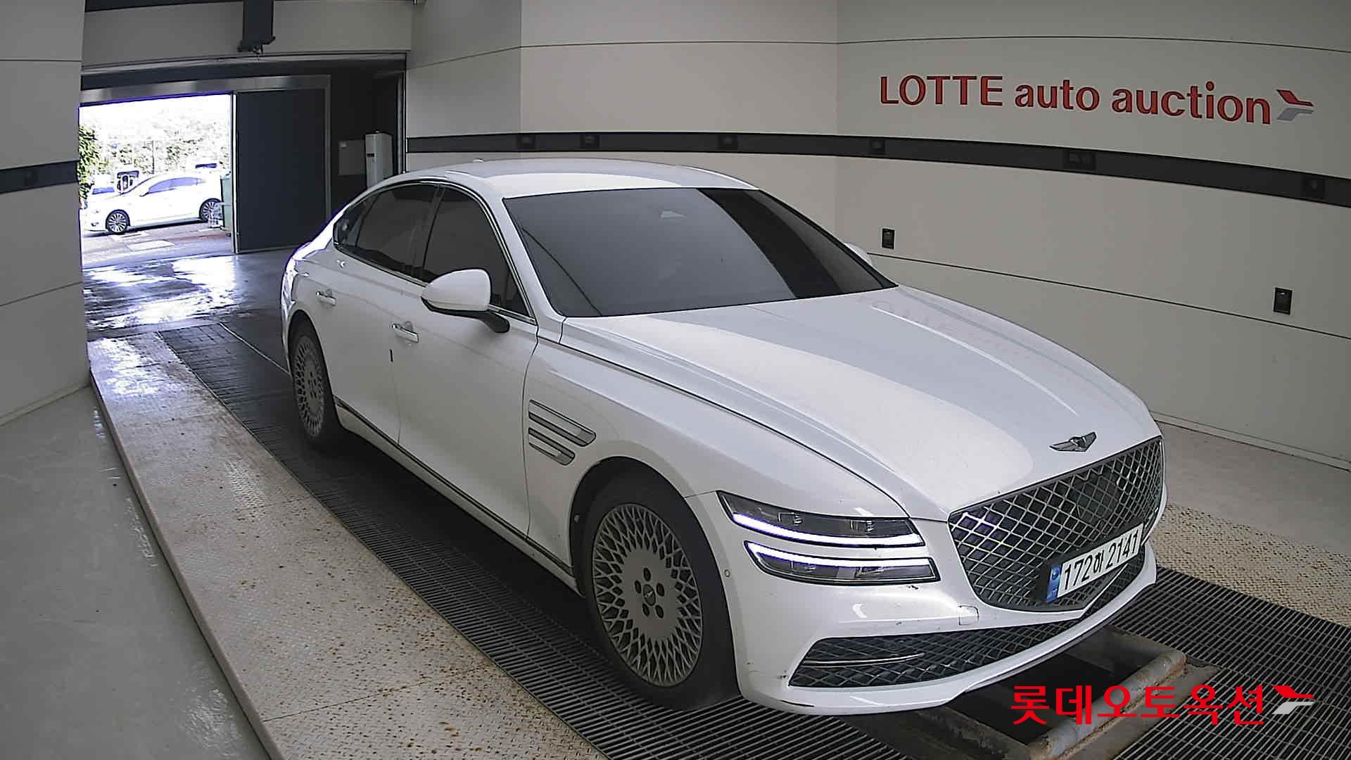 Hyundai G80 2022 Uyuni White из Кореи, фото 2