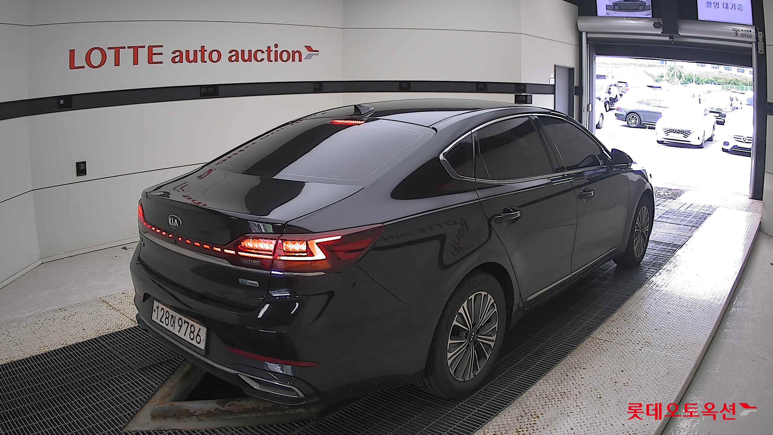 Kia K7 Hybrid 2020 Aurora Black Pearl из Кореи, фото 4