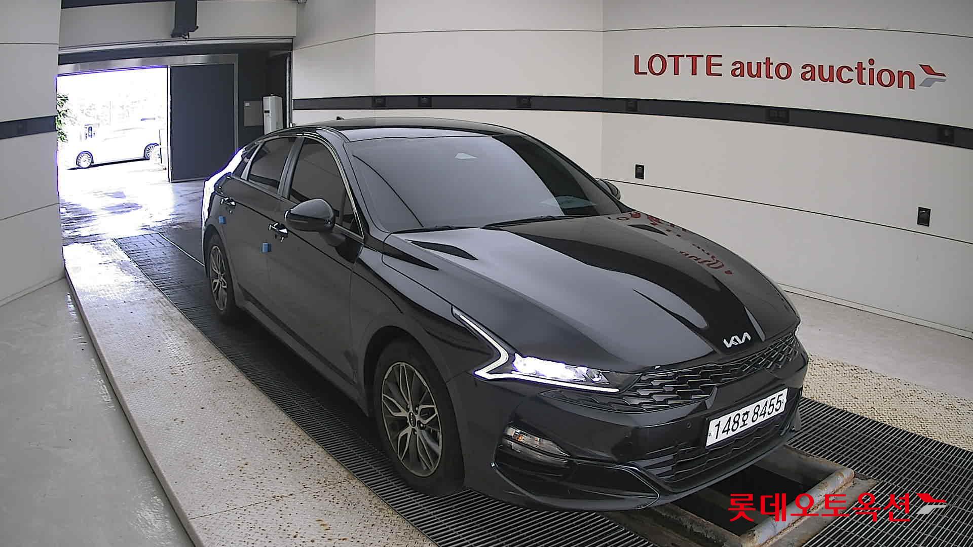 Kia K5 2022 Aurora Black Pearl из Кореи, фото 2