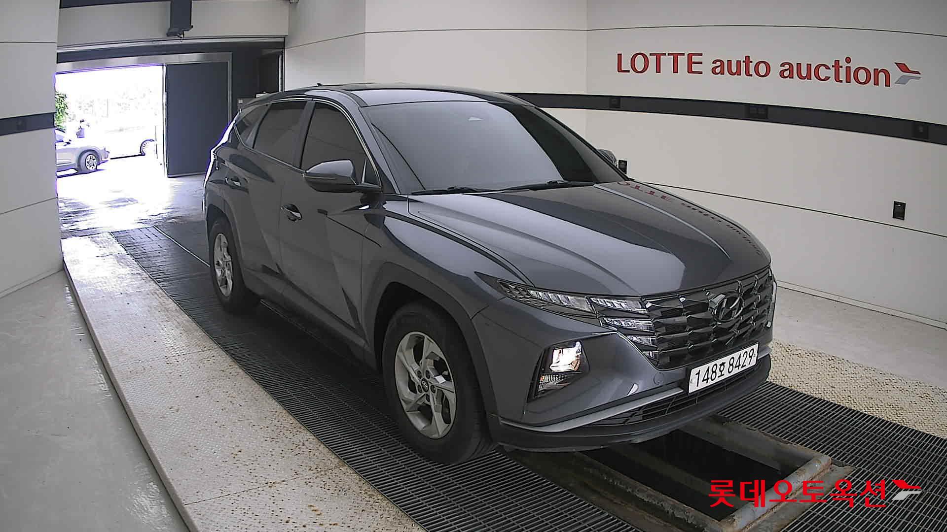 Hyundai Tucson 2021 Titanium Grey Metallic из Кореи, фото 2