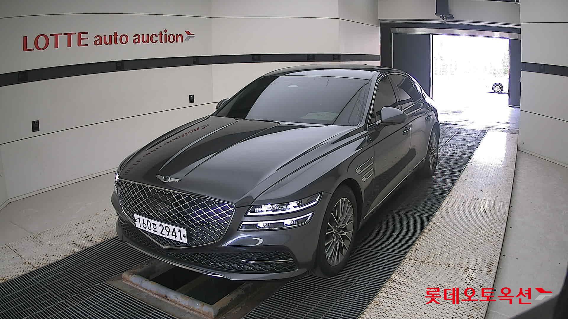 Hyundai G80 2021 Carbon Metal из Кореи