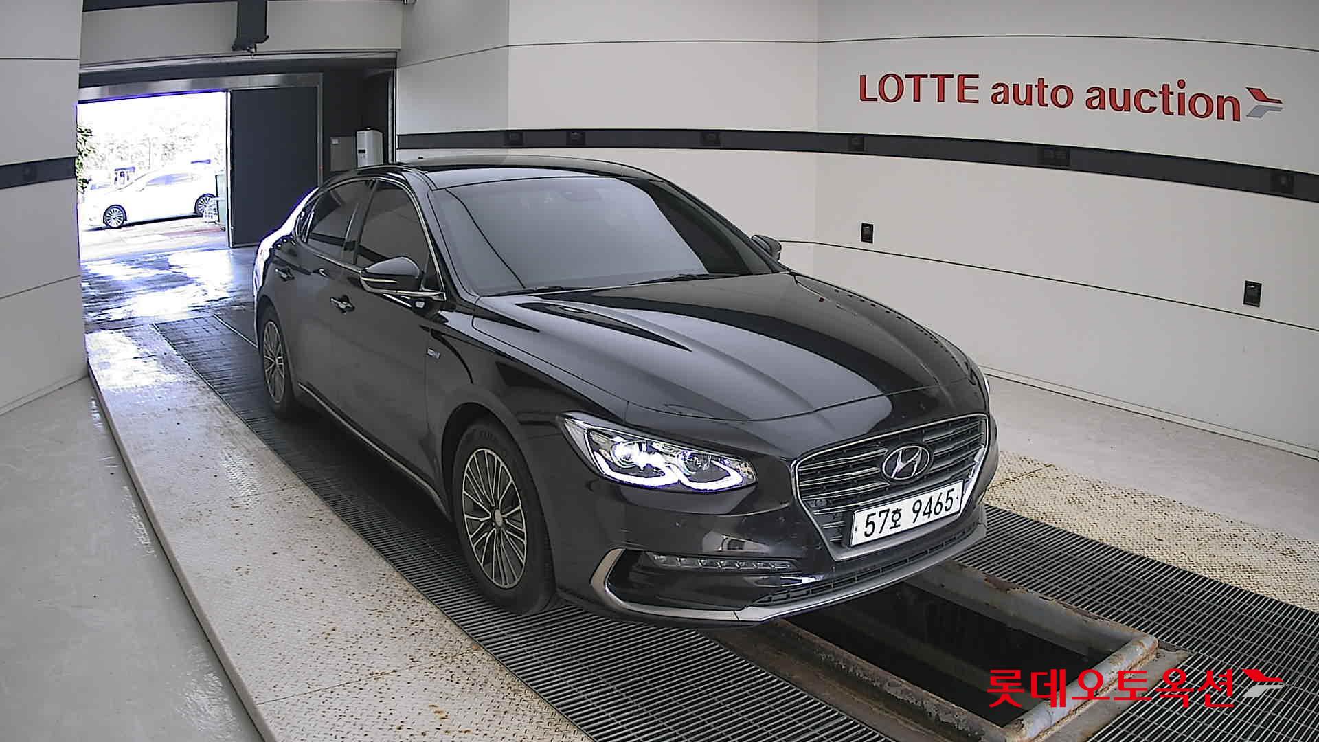 Hyundai Granger Hybrid 2019 Midnight Black из Кореи, фото 2