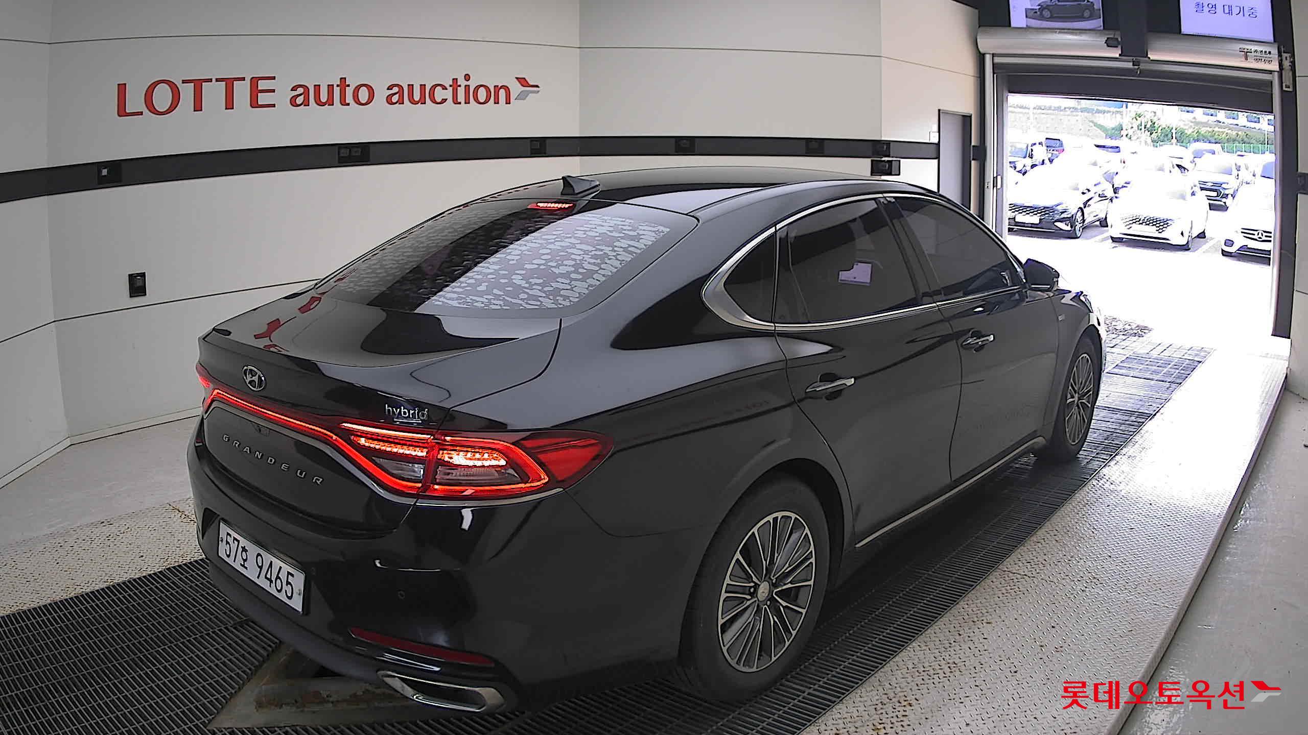 Hyundai Granger Hybrid 2019 Midnight Black из Кореи, фото 4