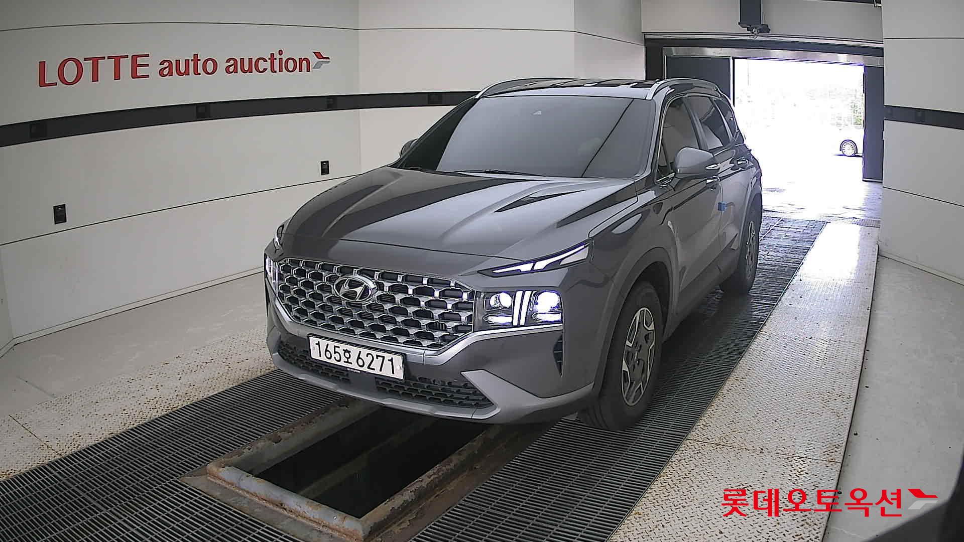 Hyundai Santa Fe Hybrid 2022 Magnetic Grey Metallic из Кореи