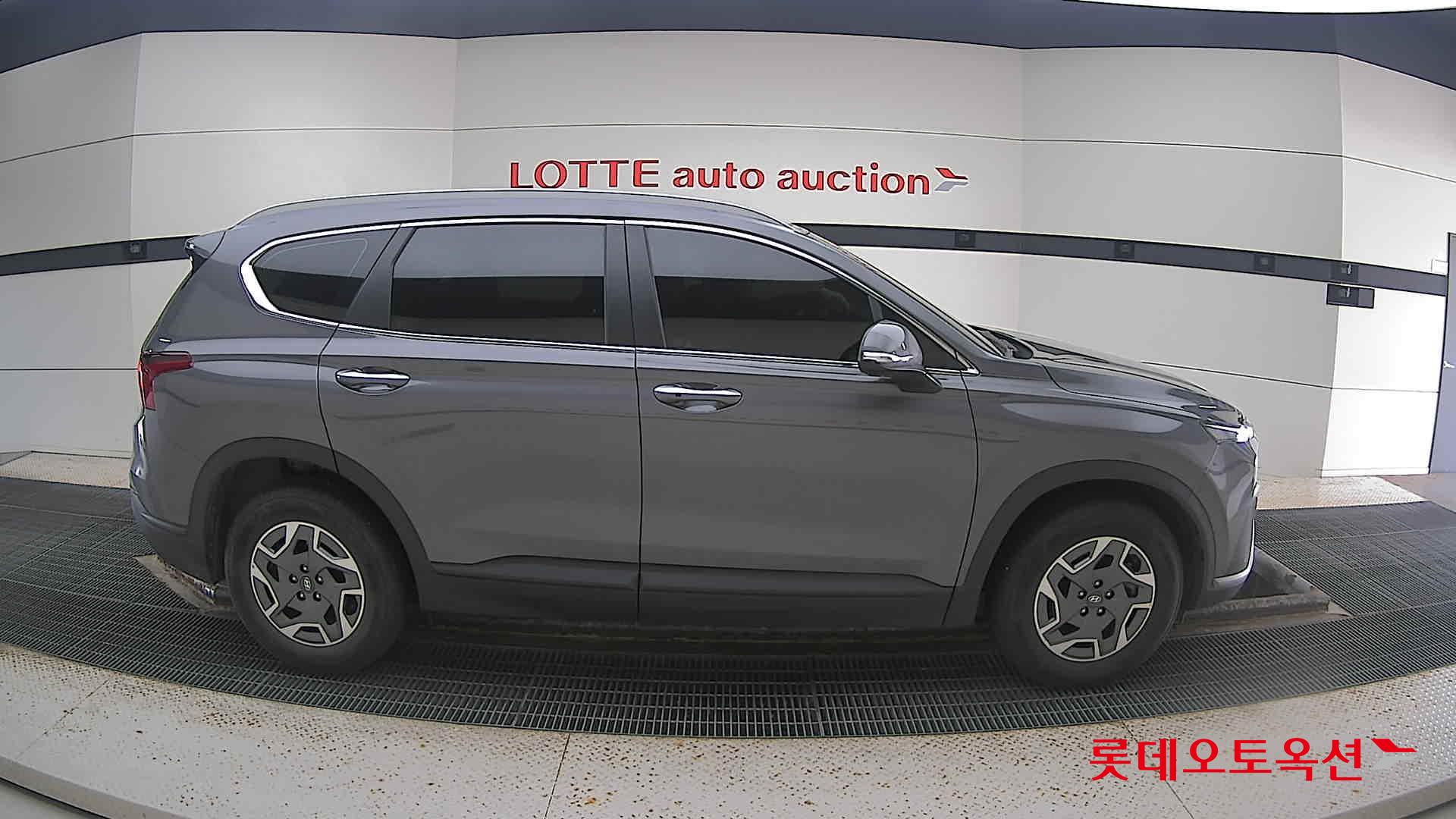 Hyundai Santa Fe Hybrid 2022 Magnetic Grey Metallic из Кореи, фото 3