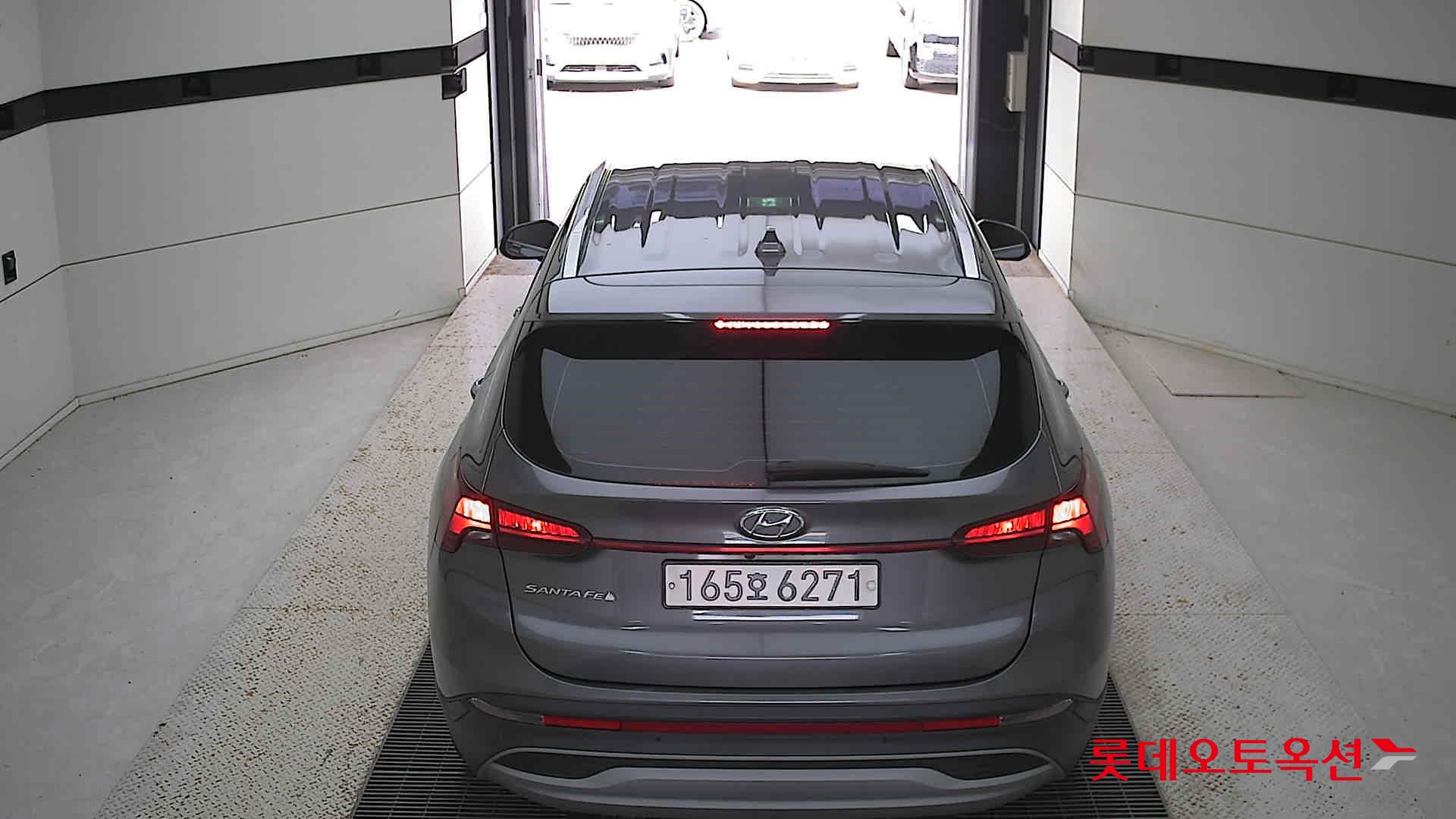 Hyundai Santa Fe Hybrid 2022 Magnetic Grey Metallic из Кореи, фото 5
