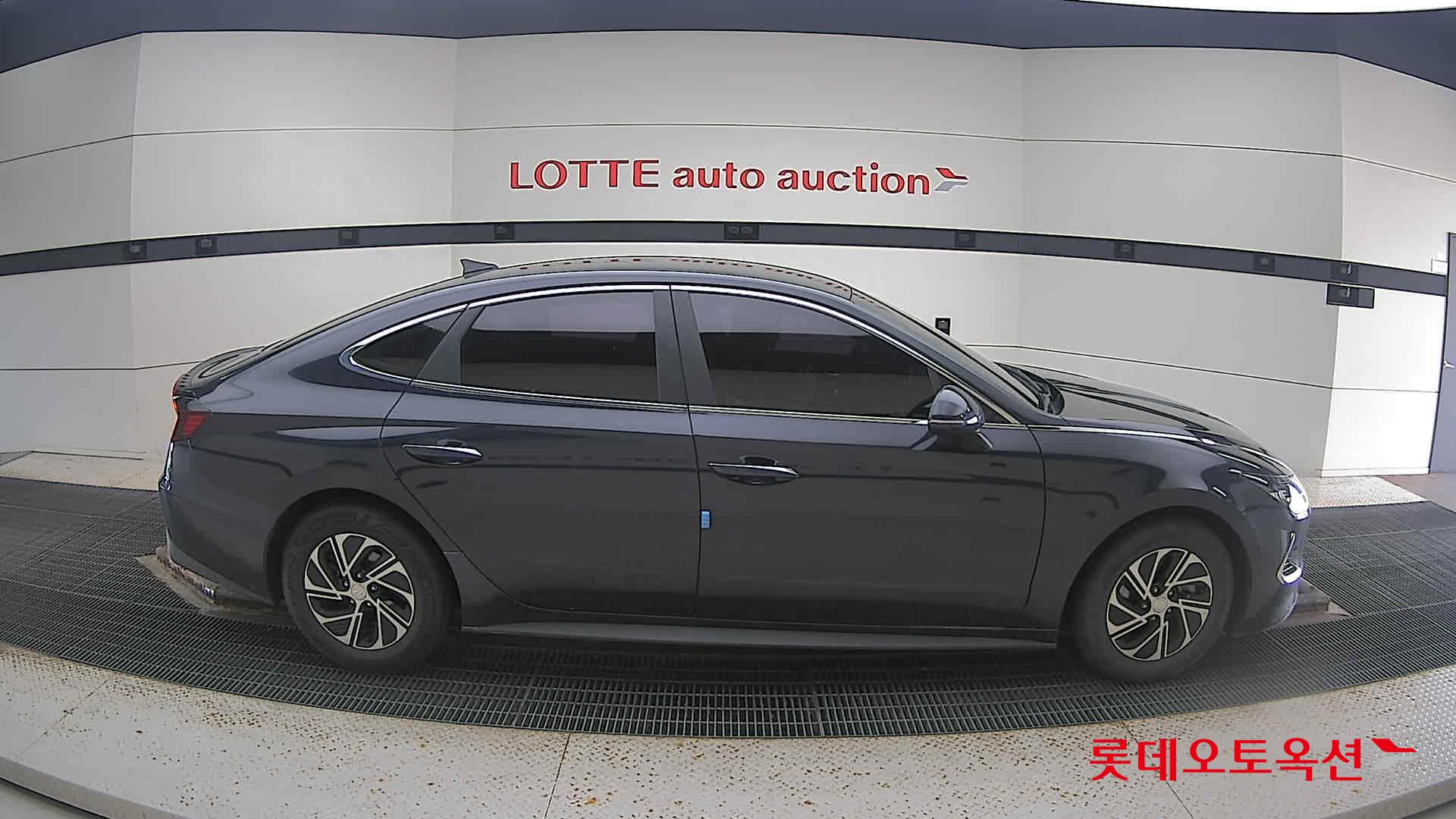 Hyundai Sonata Hybrid 2021 Oxford Blue из Кореи, фото 3