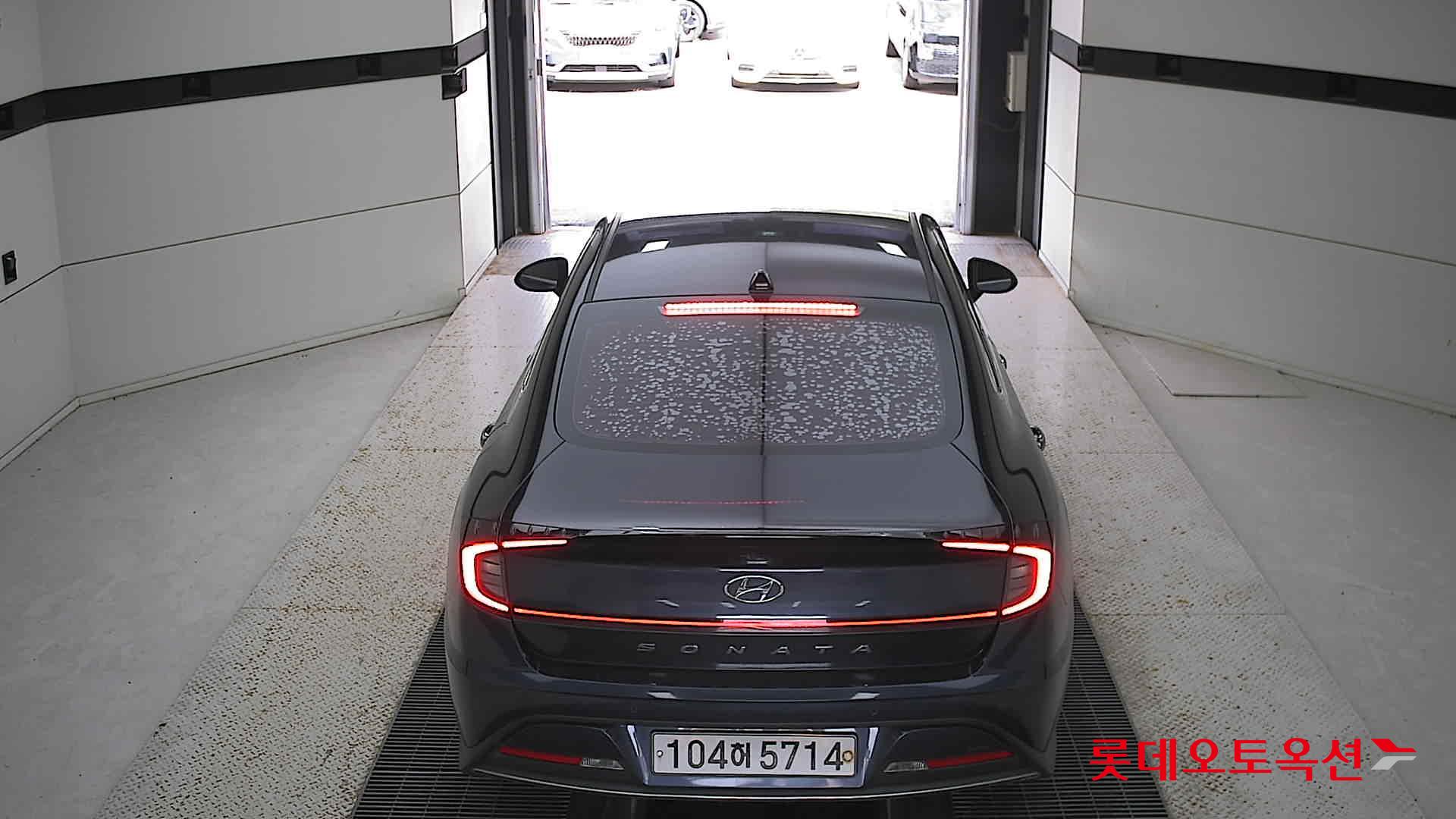 Hyundai Sonata Hybrid 2021 Oxford Blue из Кореи, фото 5