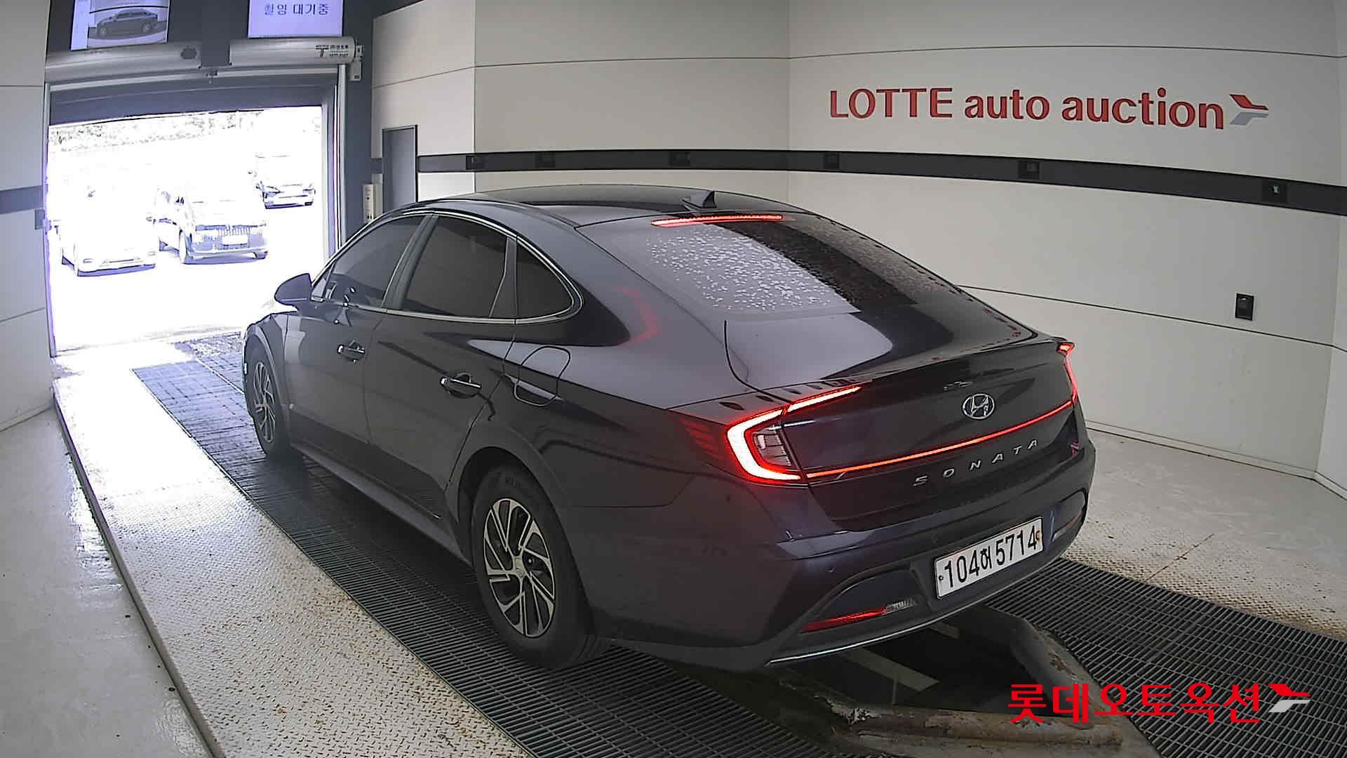Hyundai Sonata Hybrid 2021 Oxford Blue из Кореи, фото 6