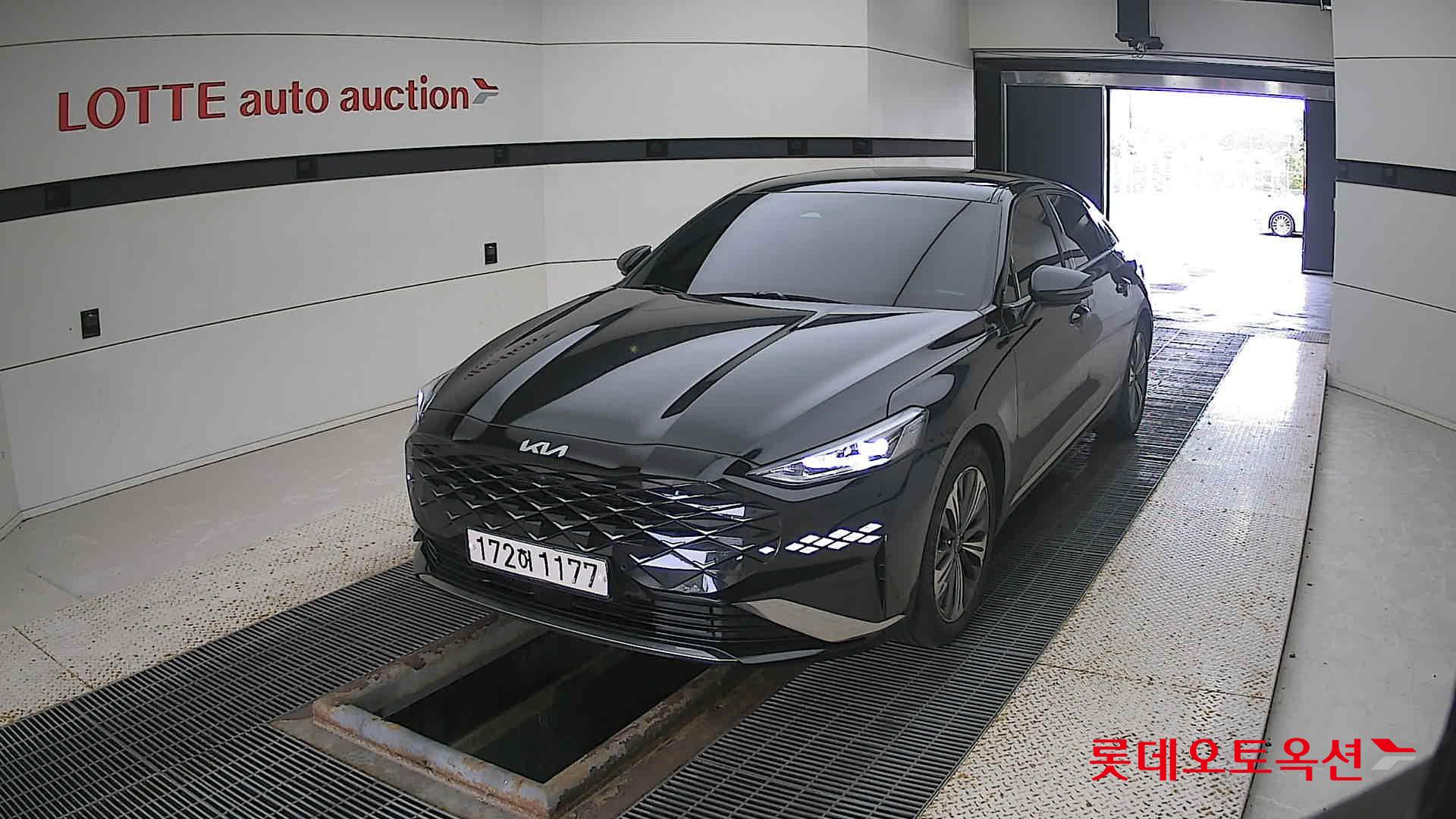 Kia K8 2023 Aurora Black Pearl из Кореи