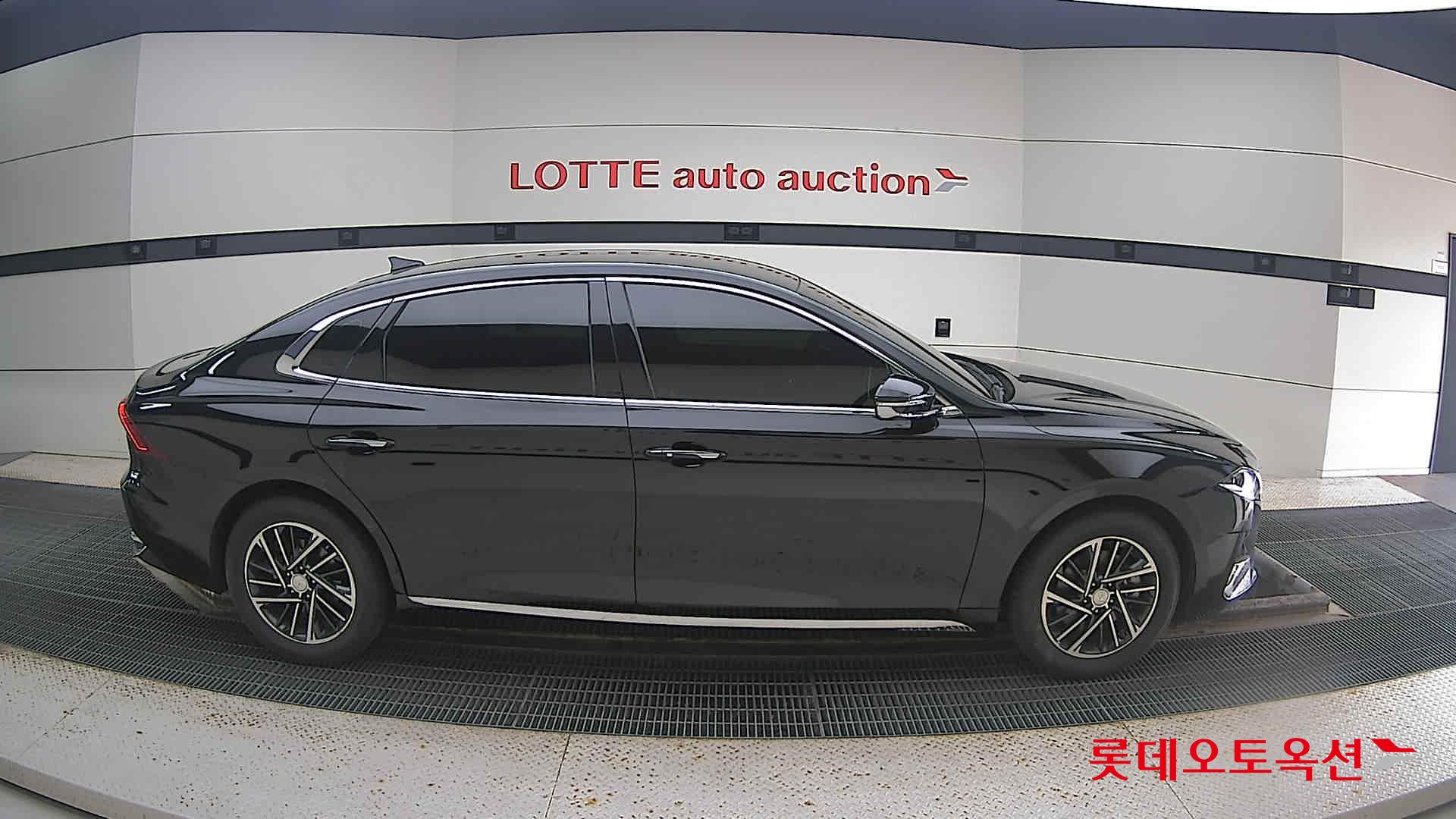 Hyundai Grandeur 2023 Abyss Black Pearl из Кореи, фото 3