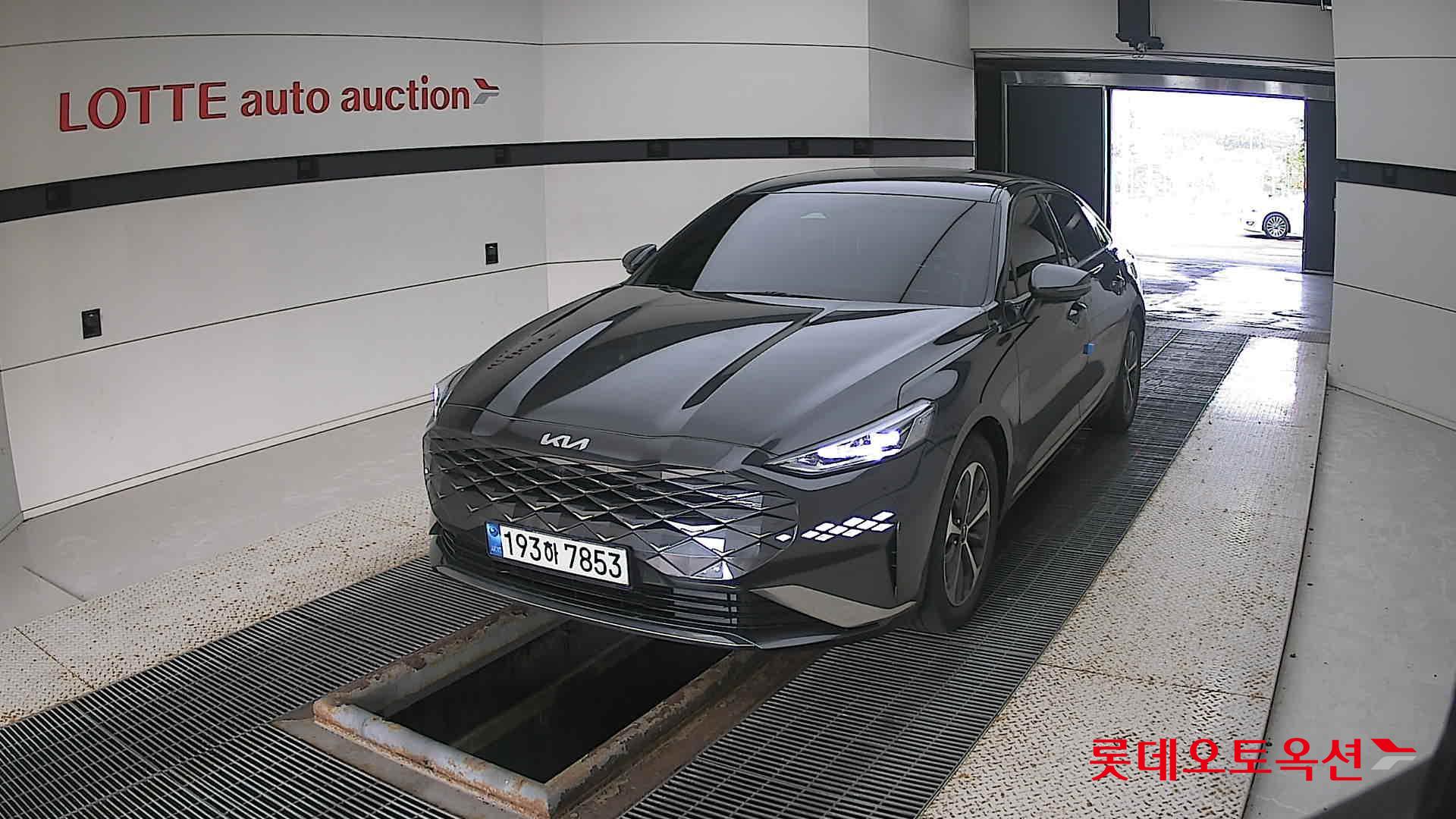 Kia K8 Hybrid 2022 Interstellagray из Кореи