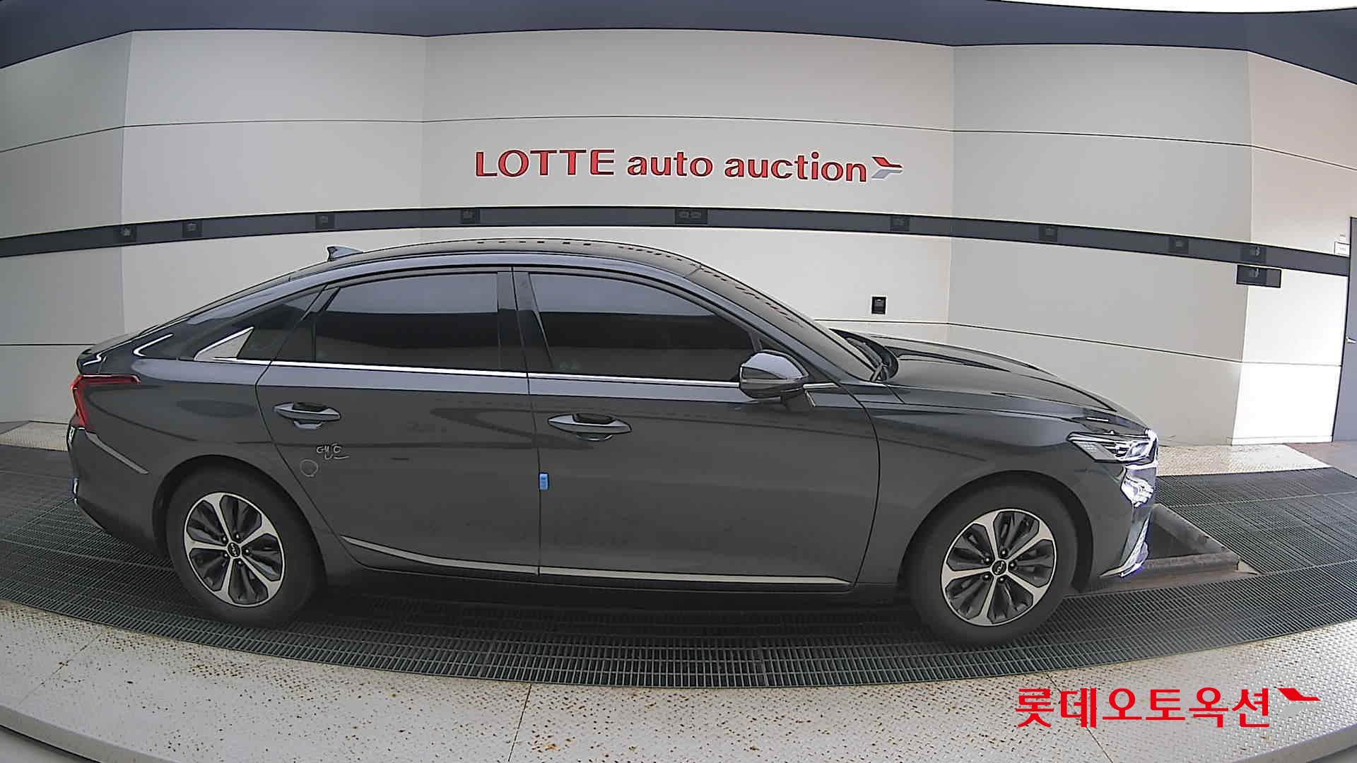 Kia K8 Hybrid 2022 Interstellagray из Кореи, фото 3