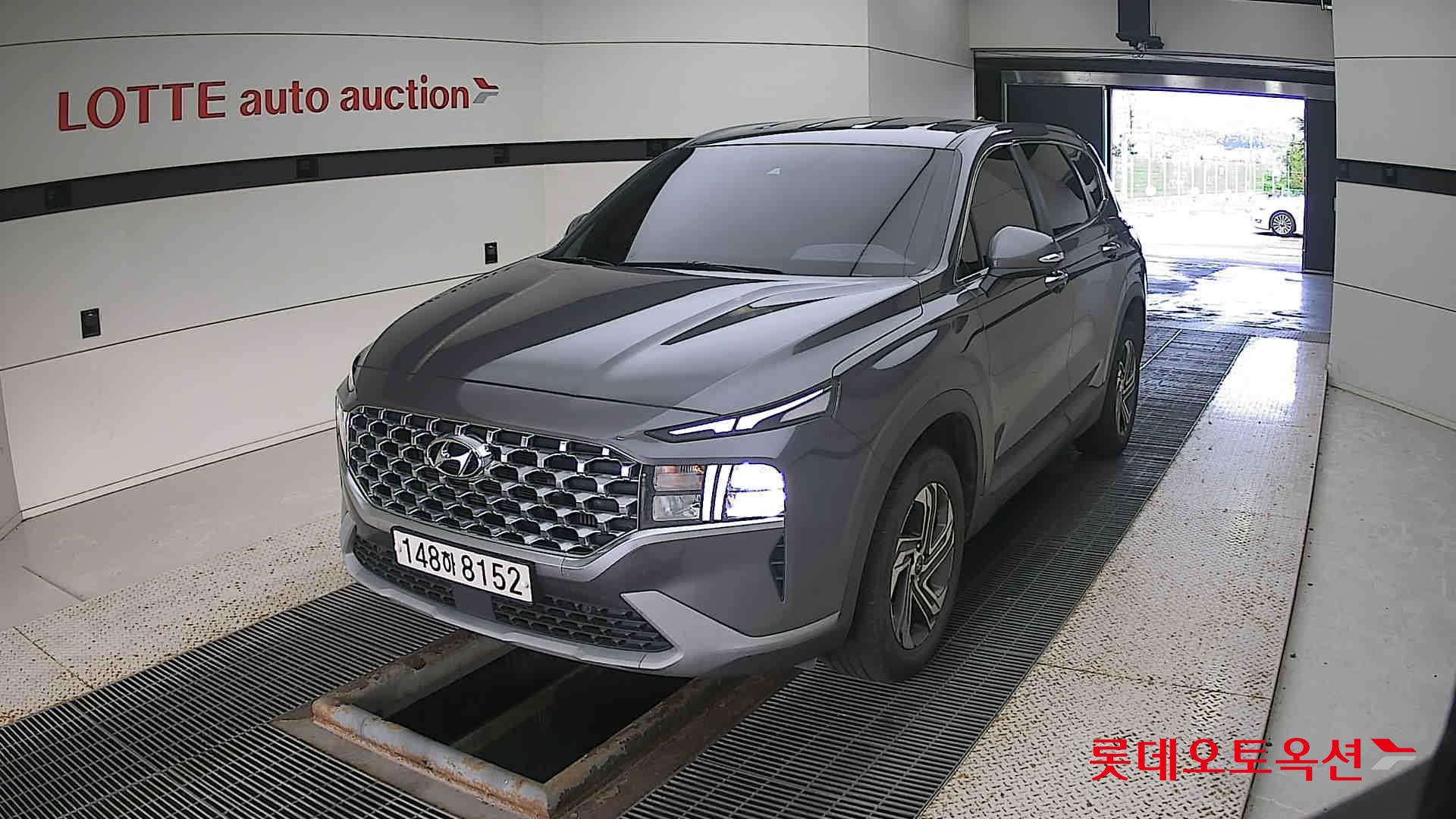 Hyundai Santa Fe 2021 Magnetic Grey Metallic из Кореи