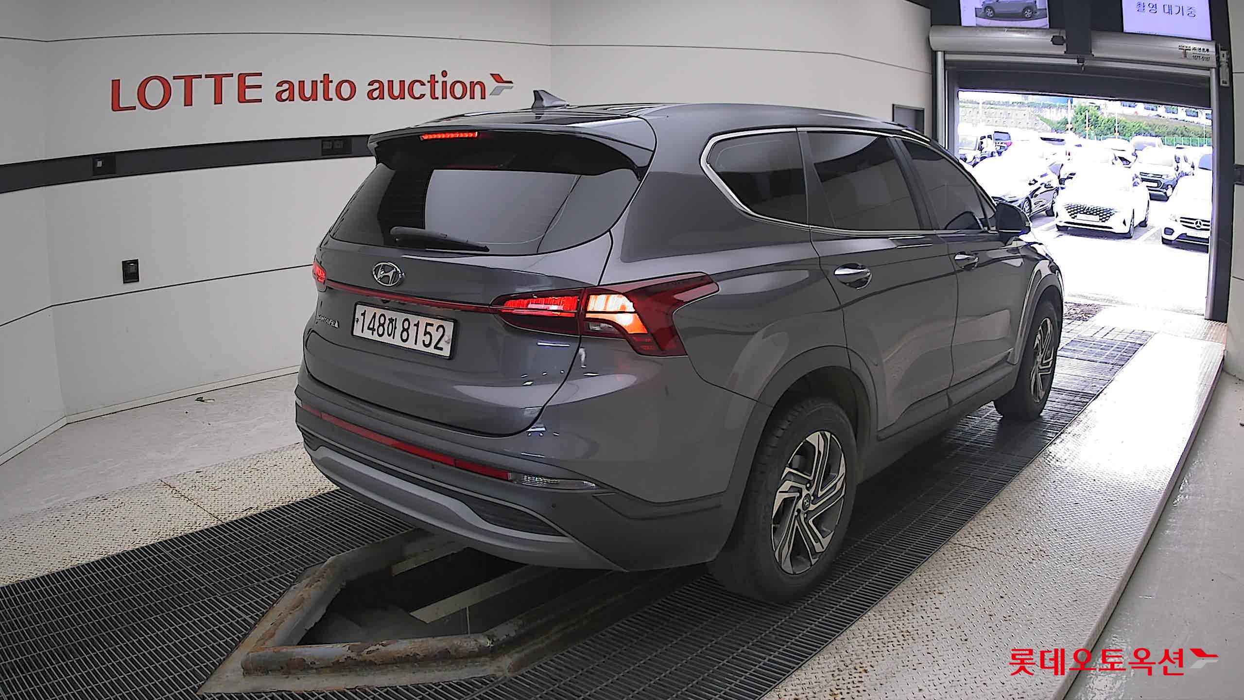 Hyundai Santa Fe 2021 Magnetic Grey Metallic из Кореи, фото 4