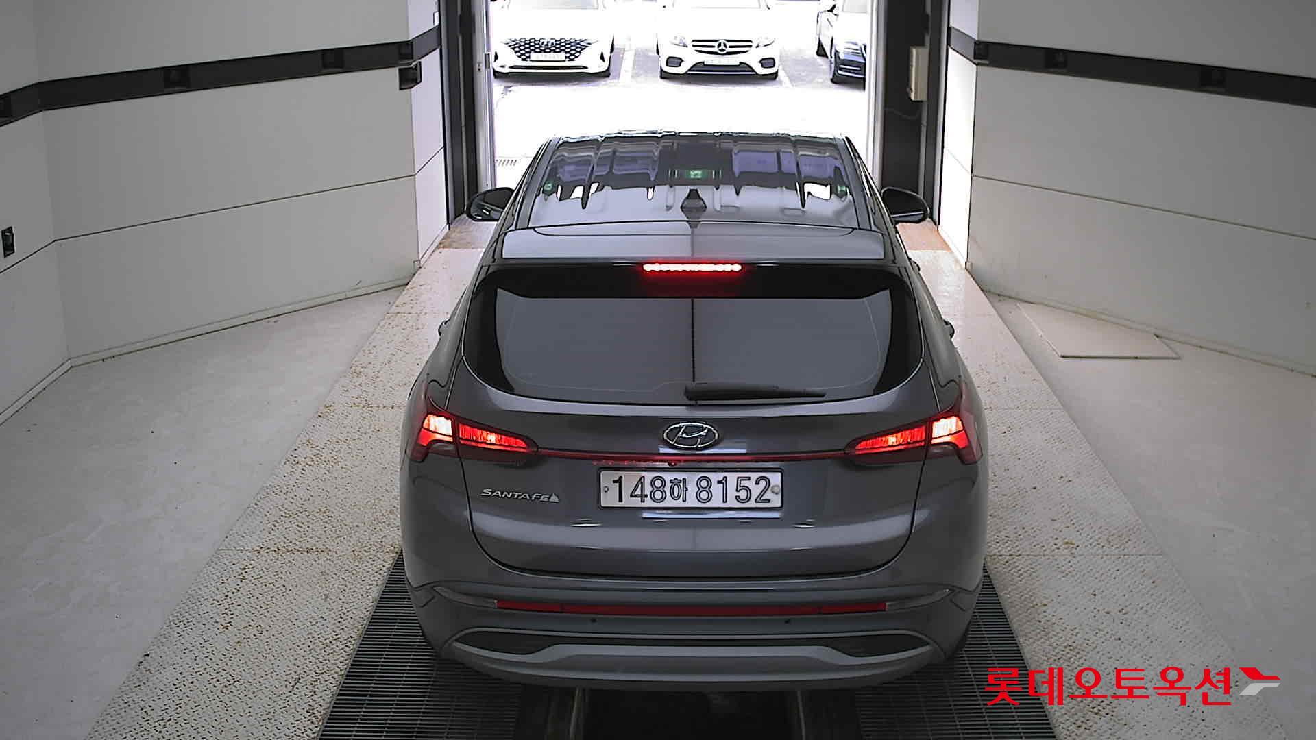 Hyundai Santa Fe 2021 Magnetic Grey Metallic из Кореи, фото 5