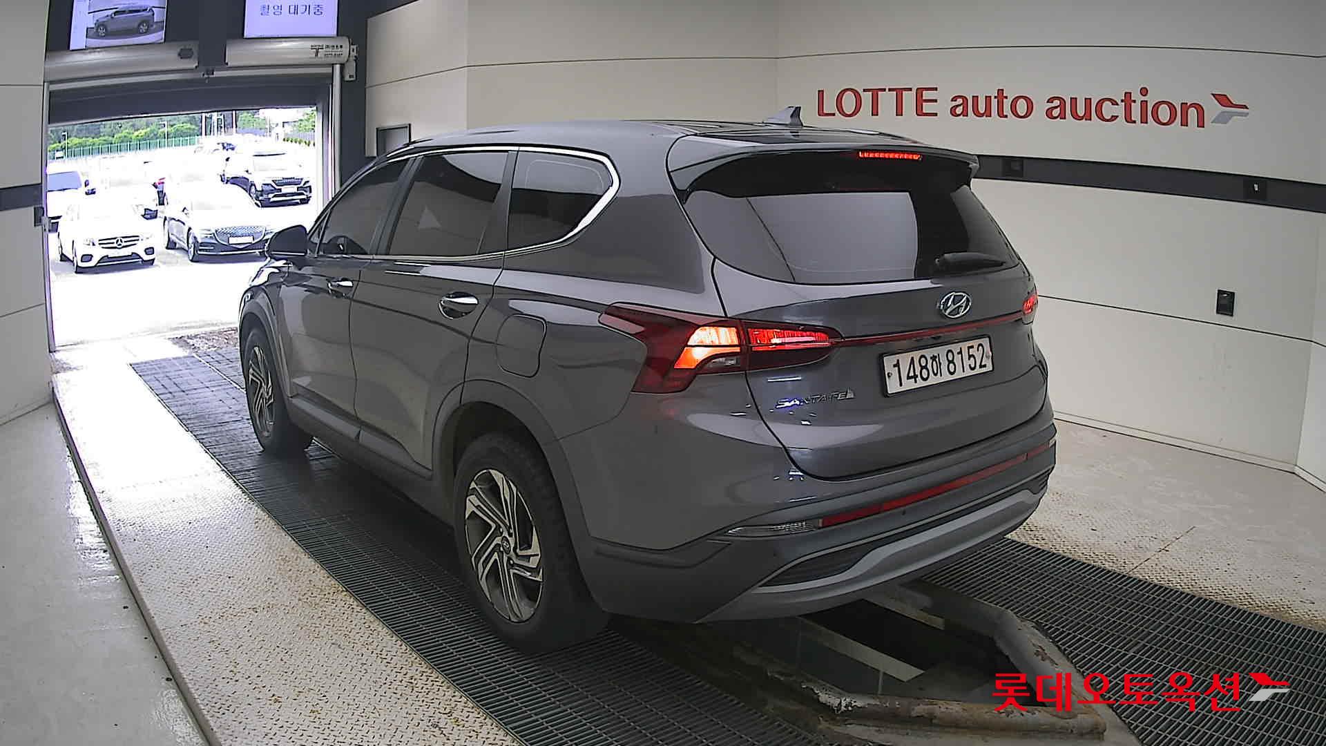 Hyundai Santa Fe 2021 Magnetic Grey Metallic из Кореи, фото 6